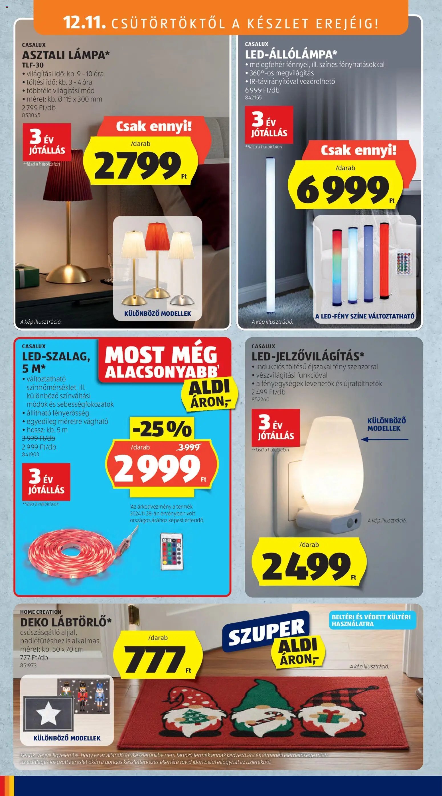 Aldi újság 2025.12.11. Akciós újság Aldi (2025-12-11 - 2025-12-17)