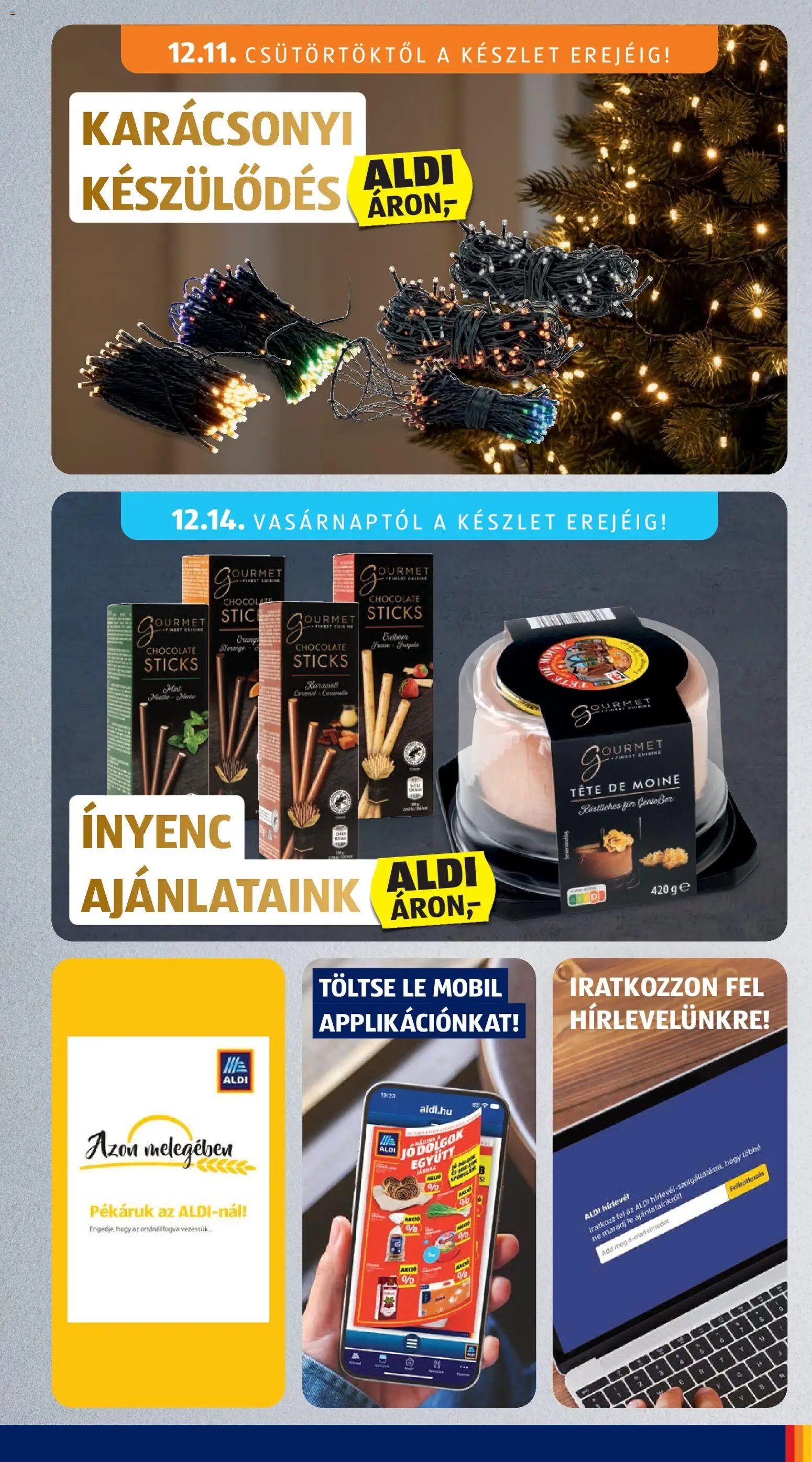 Aldi újság 2025.12.11. Akciós újság Aldi (2025-12-11 - 2025-12-17)