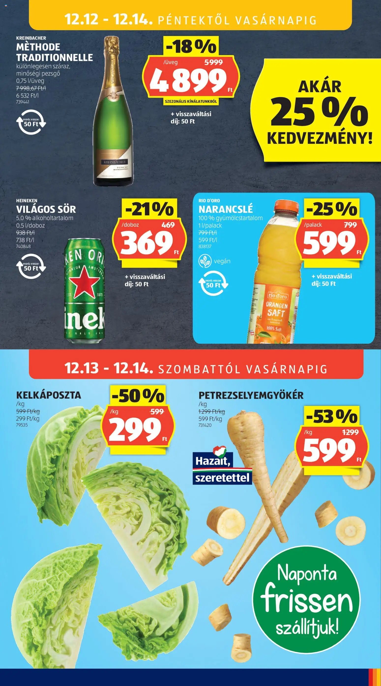 Aldi újság 2025.12.11. Akciós újság Aldi (2025-12-11 - 2025-12-17)