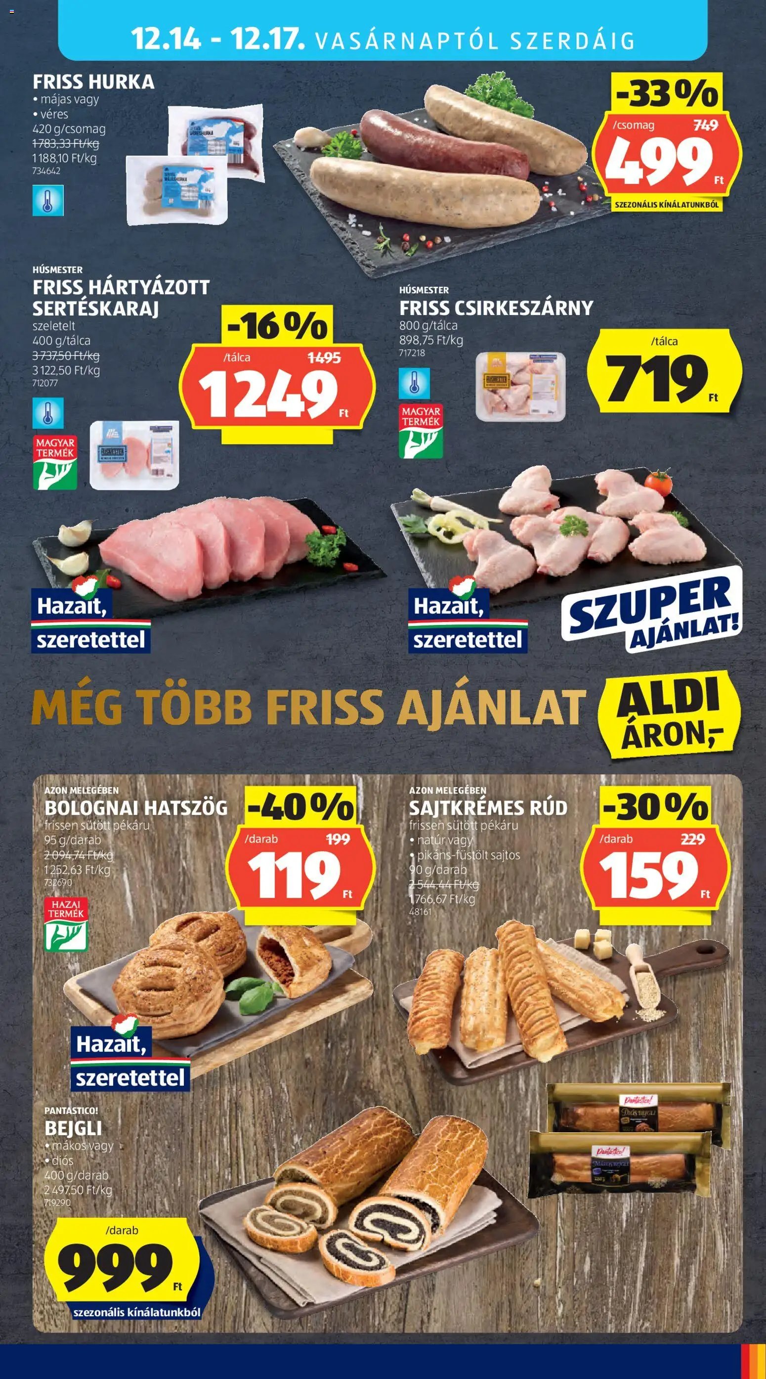 Aldi újság 2025.12.11. Akciós újság Aldi (2025-12-11 - 2025-12-17)