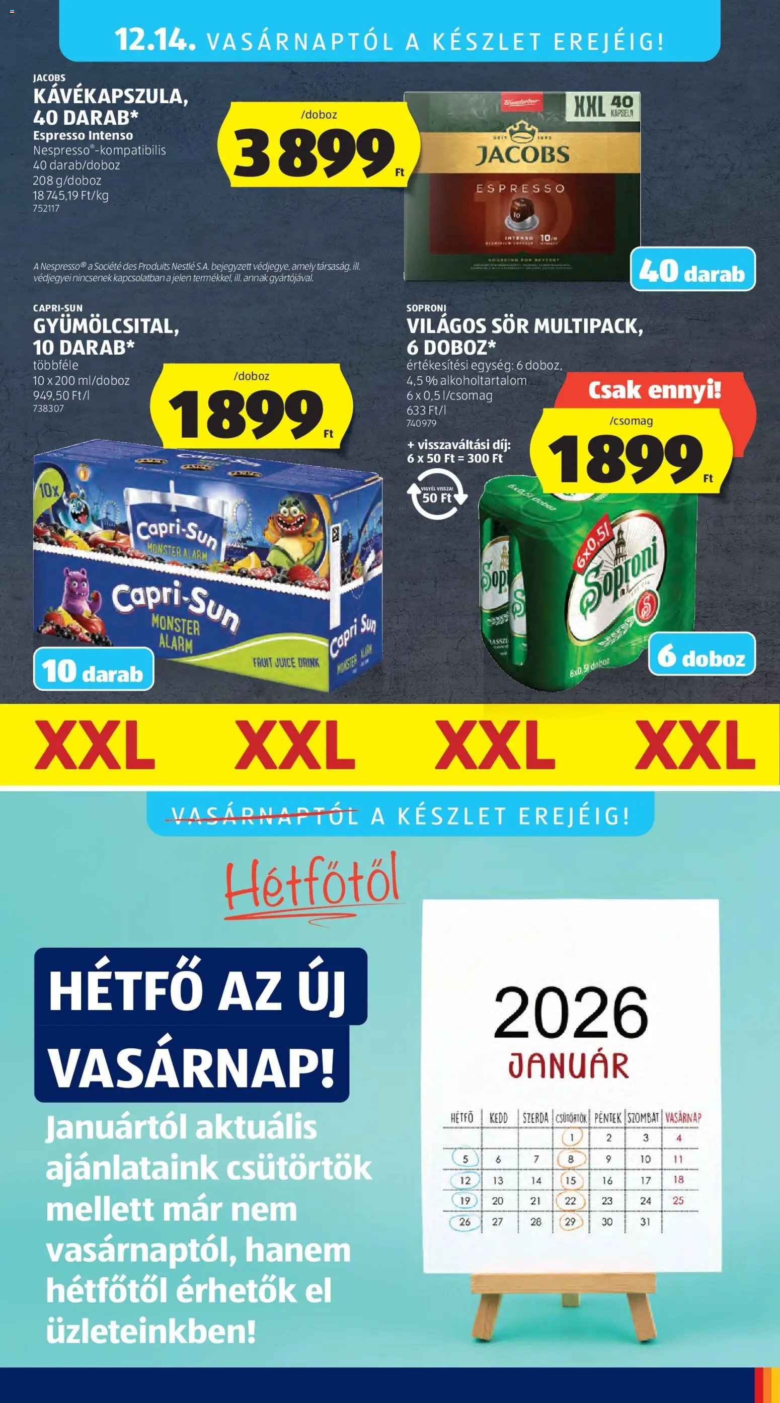 Aldi újság 2025.12.11. Akciós újság Aldi (2025-12-11 - 2025-12-17)