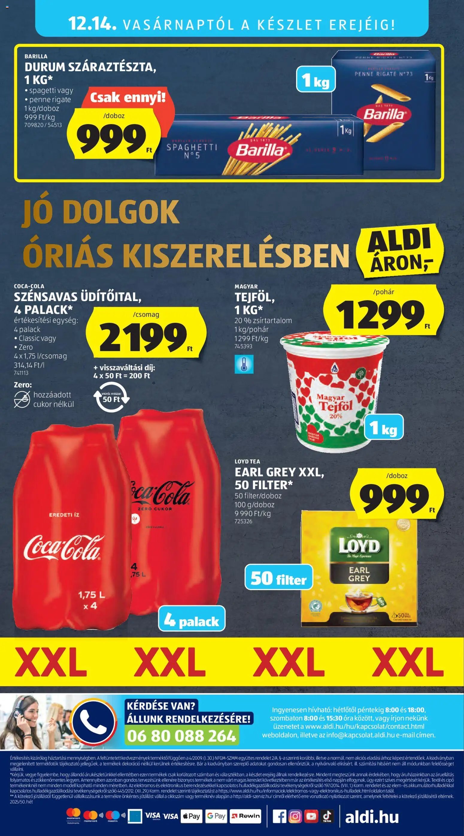 Aldi újság 2025.12.11. Akciós újság Aldi (2025-12-11 - 2025-12-17)
