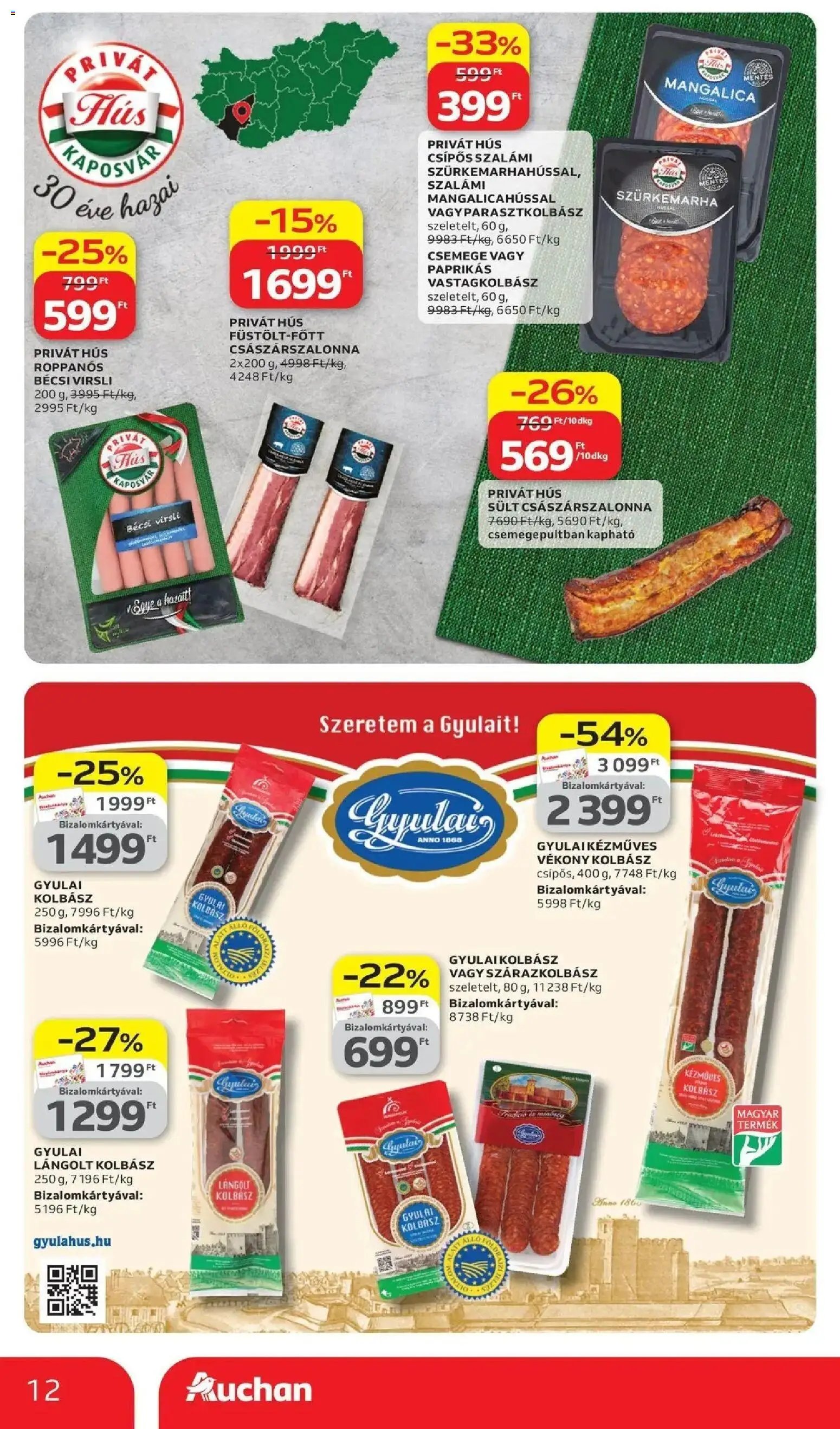 Auchan újság 2026.03.26. Auchan akciós újság Székesfehérvár (2026-03-26 - 2026-04-08)