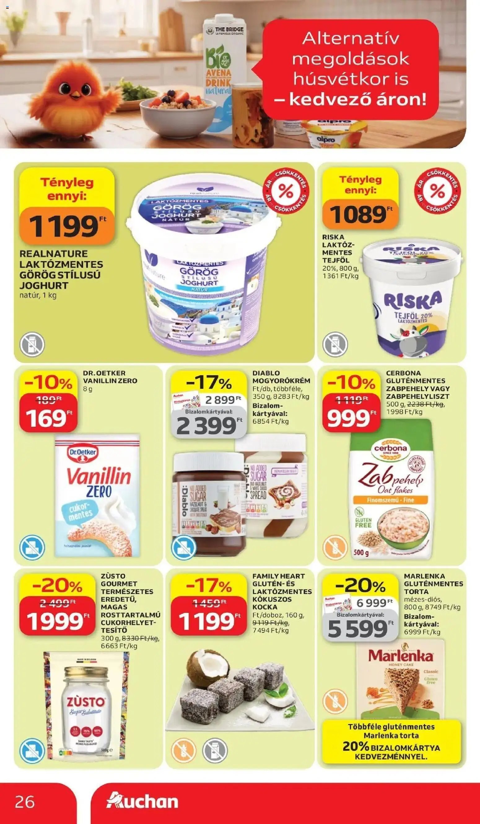 Auchan újság 2026.03.26. Auchan akciós újság Székesfehérvár (2026-03-26 - 2026-04-08)