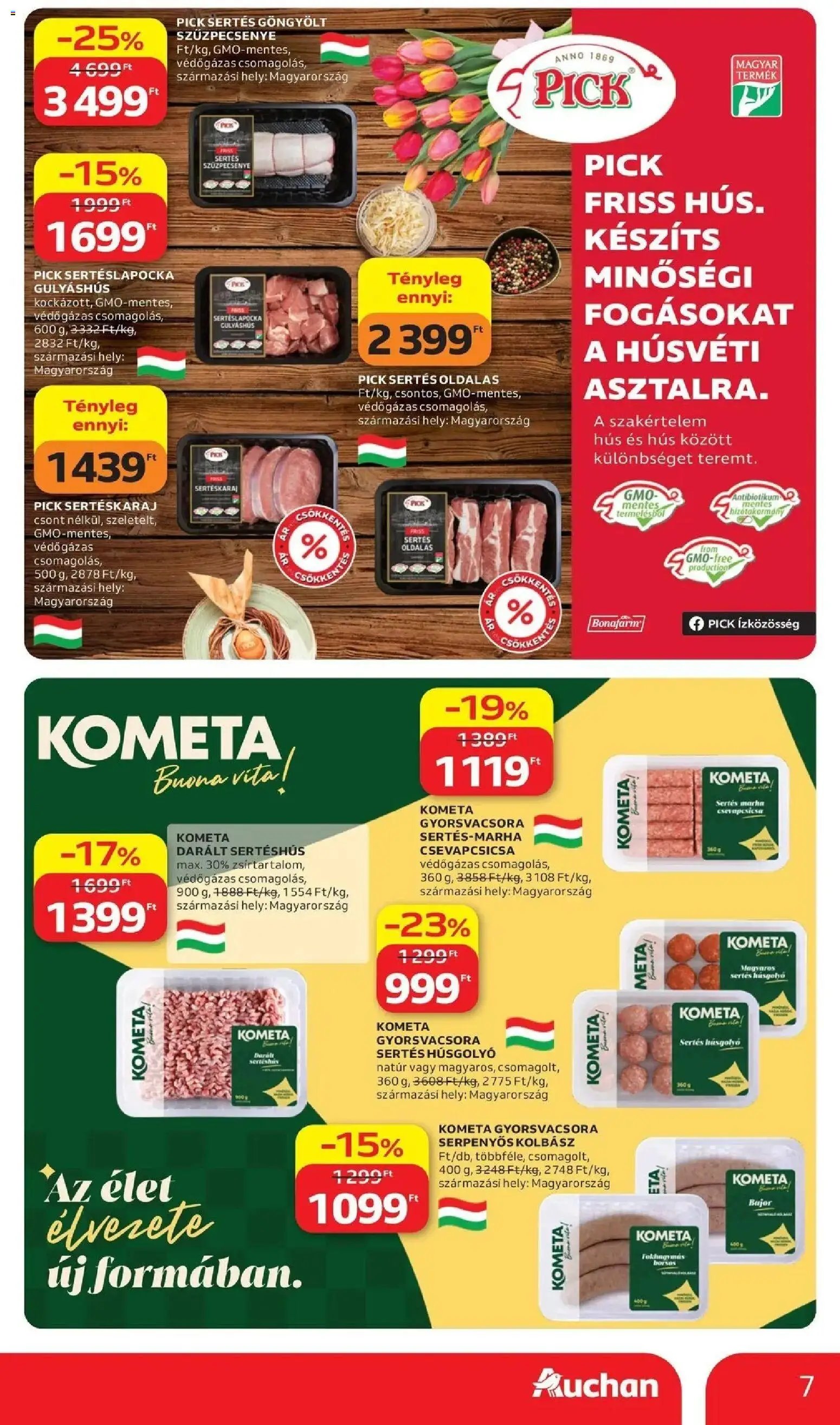 Auchan újság 2026.03.26. Auchan akciós újság Székesfehérvár (2026-03-26 - 2026-04-08)