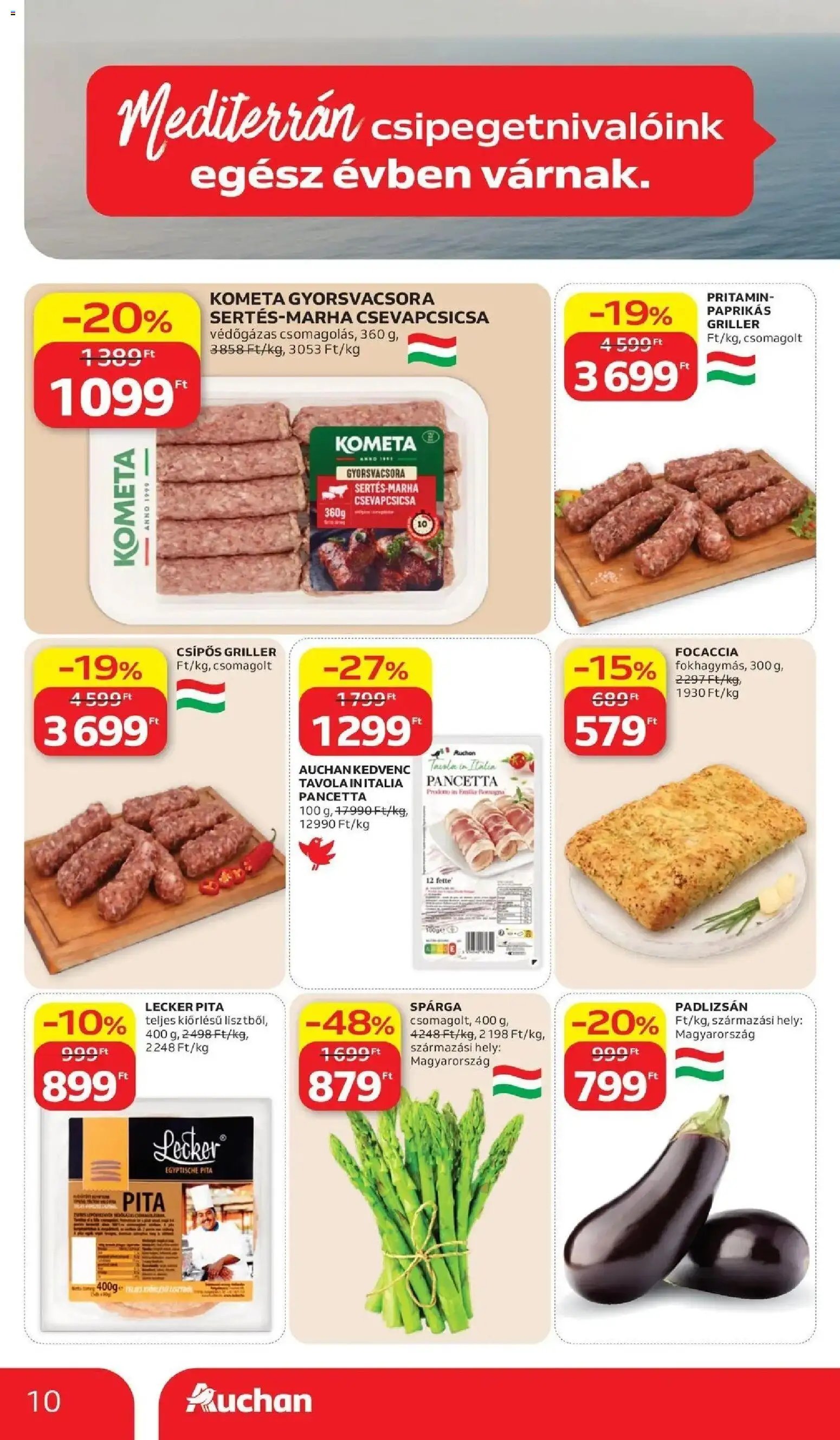 Auchan újság 2026.06.11. Auchan akciós újság Szeged