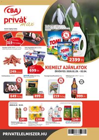 PRIVÁT újság 2026.01.29. Aktuális szórólap MAX (2026-01-29 - 2026-02-04)