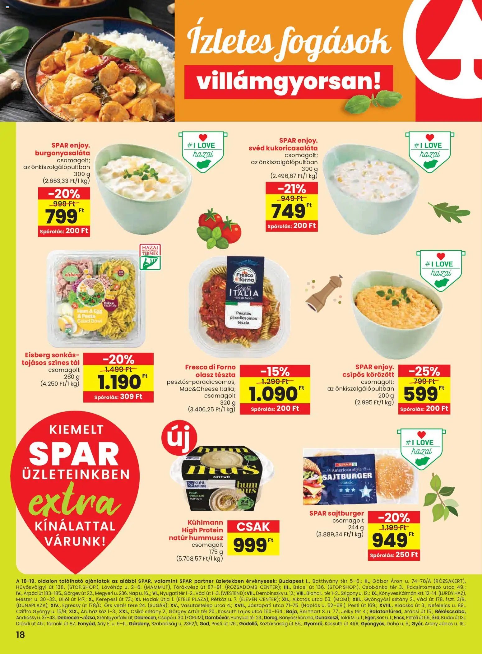 Spar újság 2026.03.12. Spar Extra ajánlat (2026-03-12 - 2026-03-18)