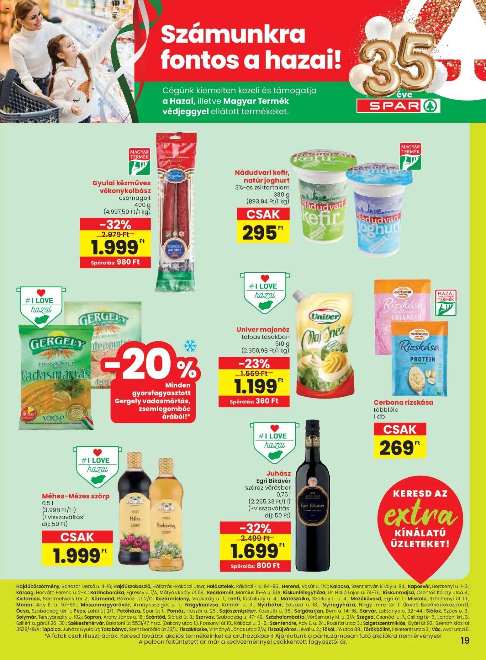 Spar újság 2026.03.12. Spar Extra ajánlat (2026-03-12 - 2026-03-18)
