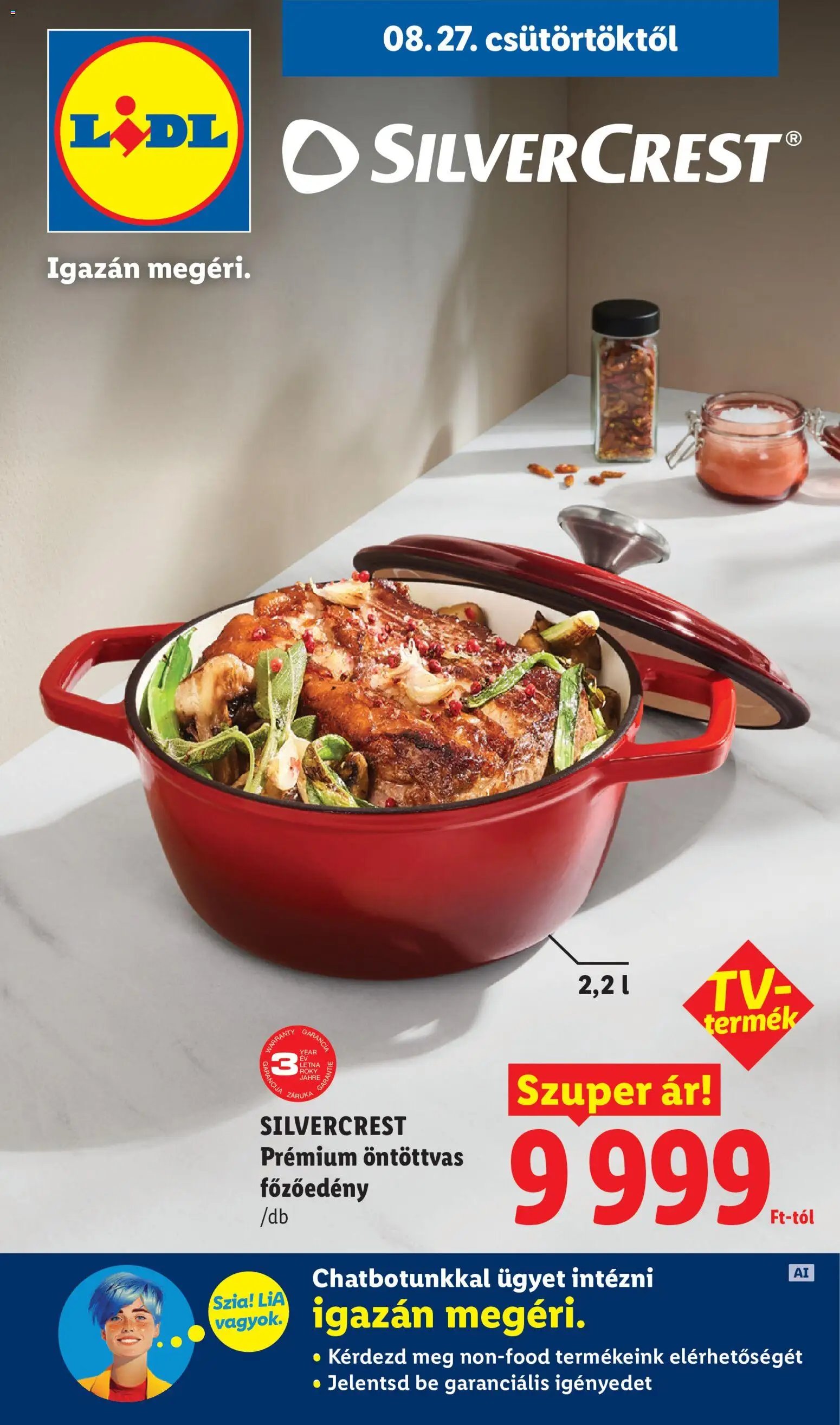 Lidl újság 2026.08.27. Lidl Nonfood kínálatunk