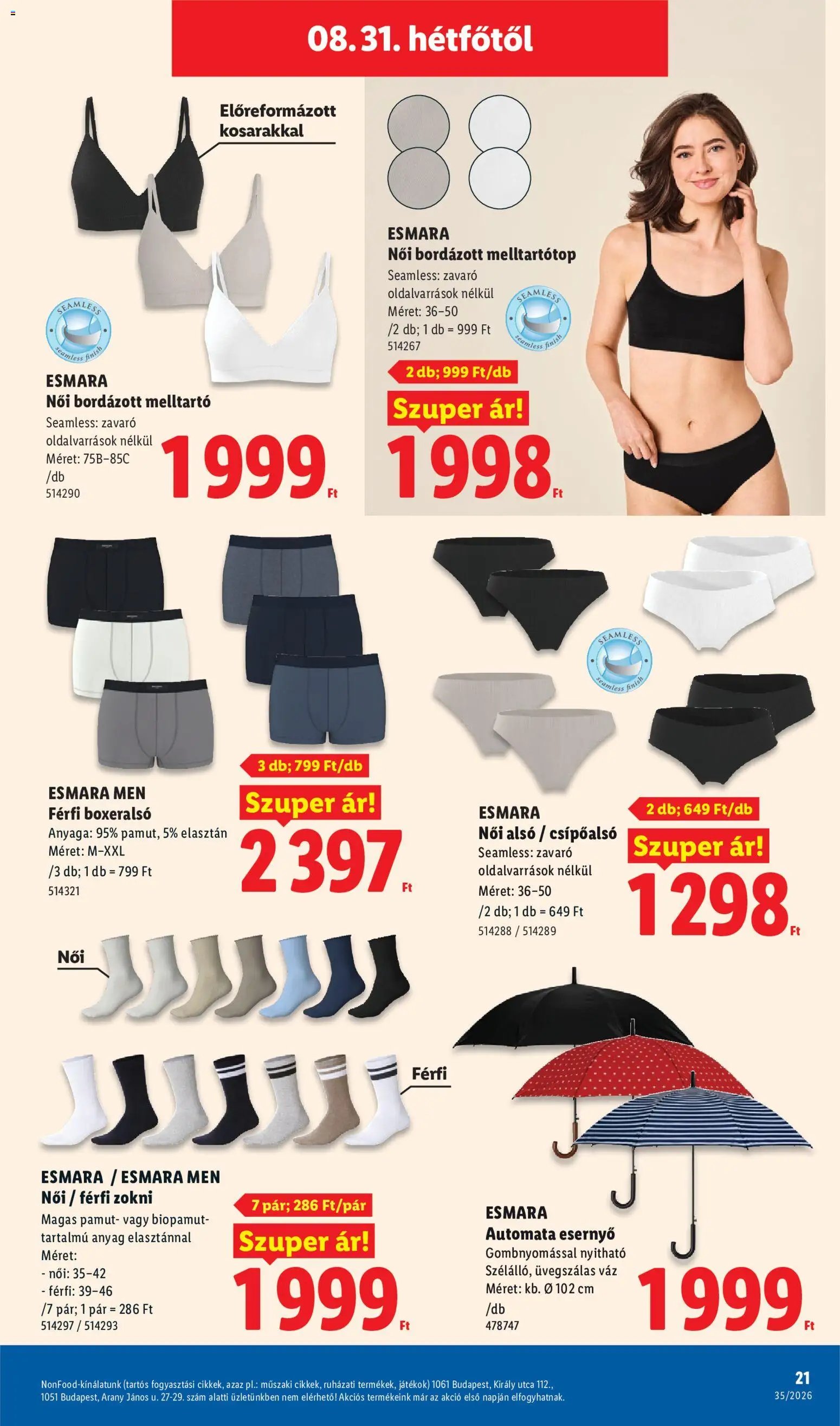 Lidl újság 2026.08.27. Lidl Nonfood kínálatunk