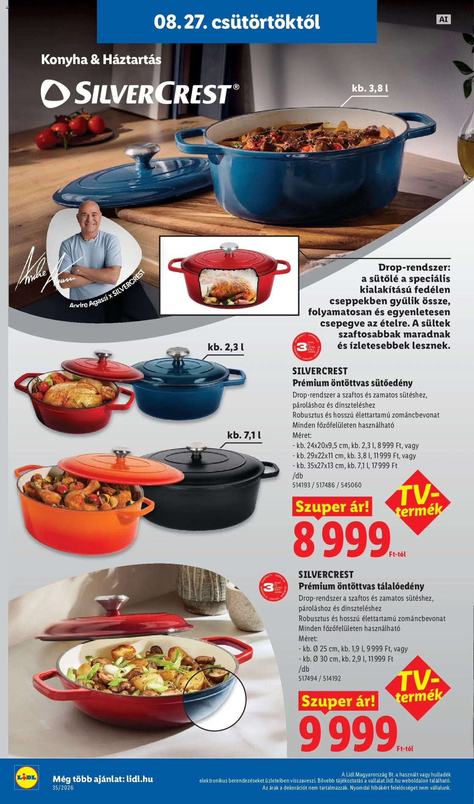 Lidl újság 2026.08.27. Lidl Nonfood kínálatunk