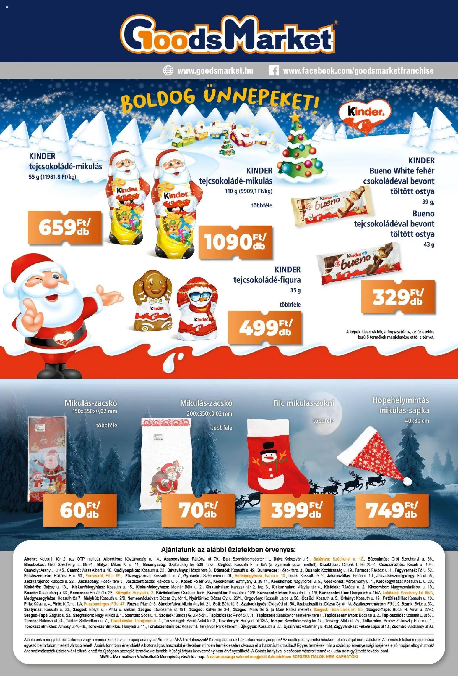 Goods Market újság 2025.11.06. Akciós újság Goods Market (2025-11-06 - 2025-11-15)