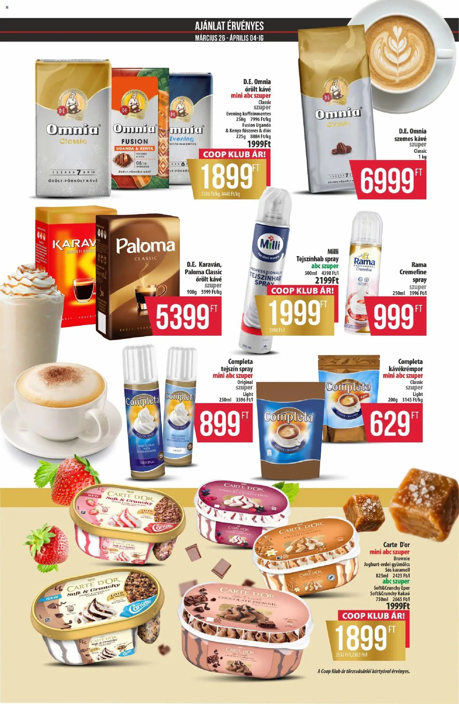 COOP újság 2026.03.26. COOP - Újság Észak Kelet Pro-Coop Zrt (2026-03-26 - 2026-04-01)