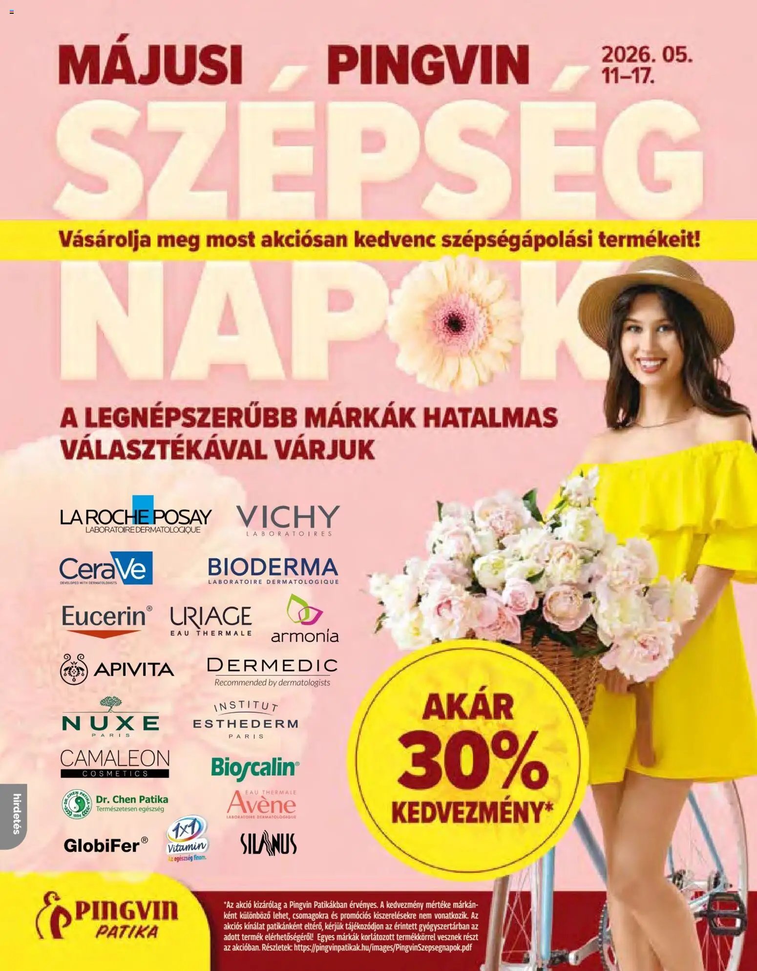 Pingvin Patika újság 2026.05.01. Pingvin Patika Magazin (2026-05-01 - 2026-05-31)