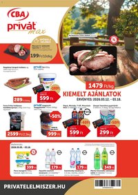 PRIVÁT újság 2026.03.12. PRIVÁT Aktuális szórólap MAX (2026-03-12 - 2026-03-18)