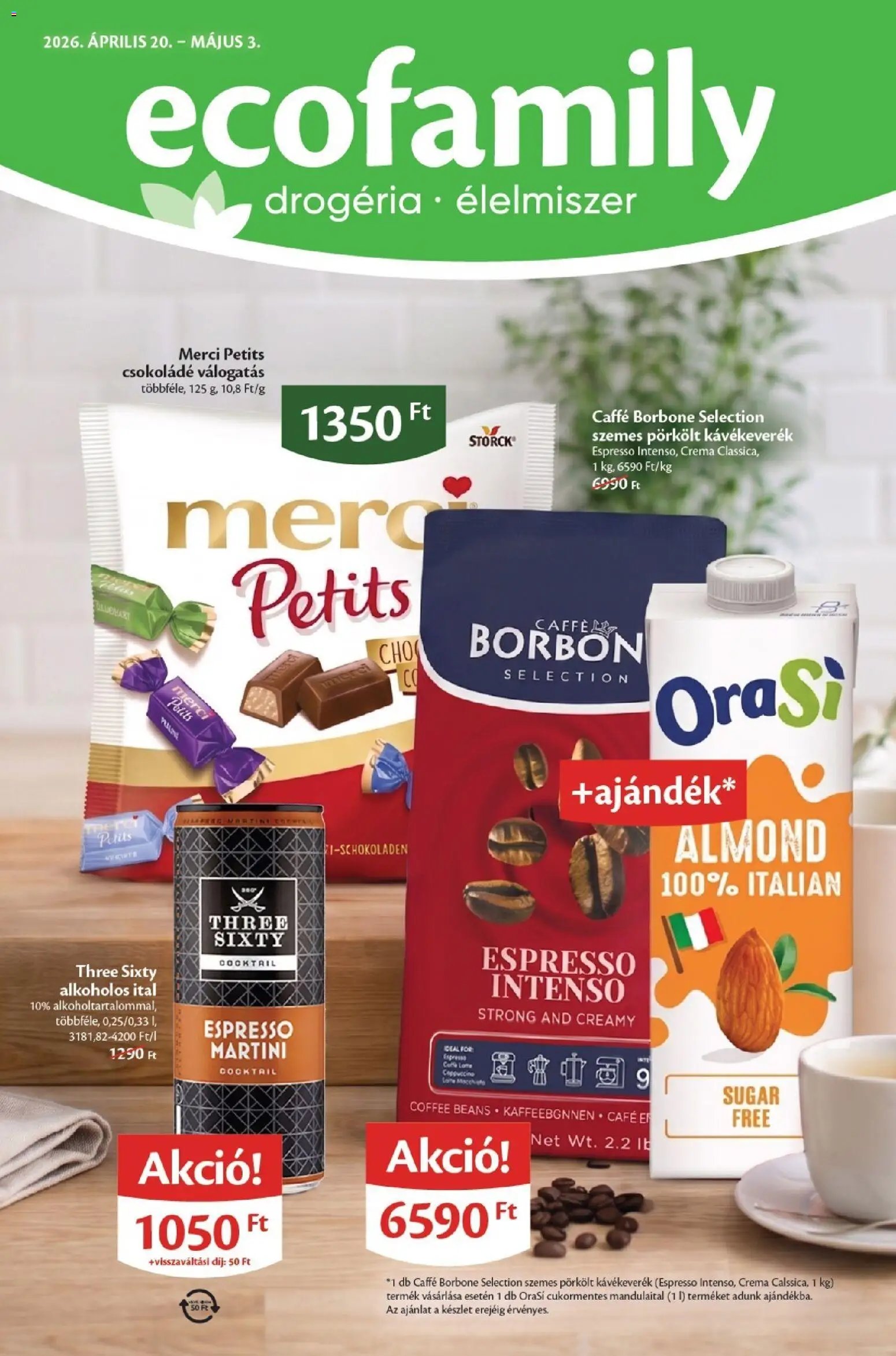 EcoFamily újság 2026.04.20. EcoFamily akciós újság (2026-04-20 - 2026-05-03)