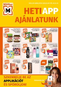 Müller újság 2026.03.09. Müller akciós újság (2026-03-09 - 2026-03-14)