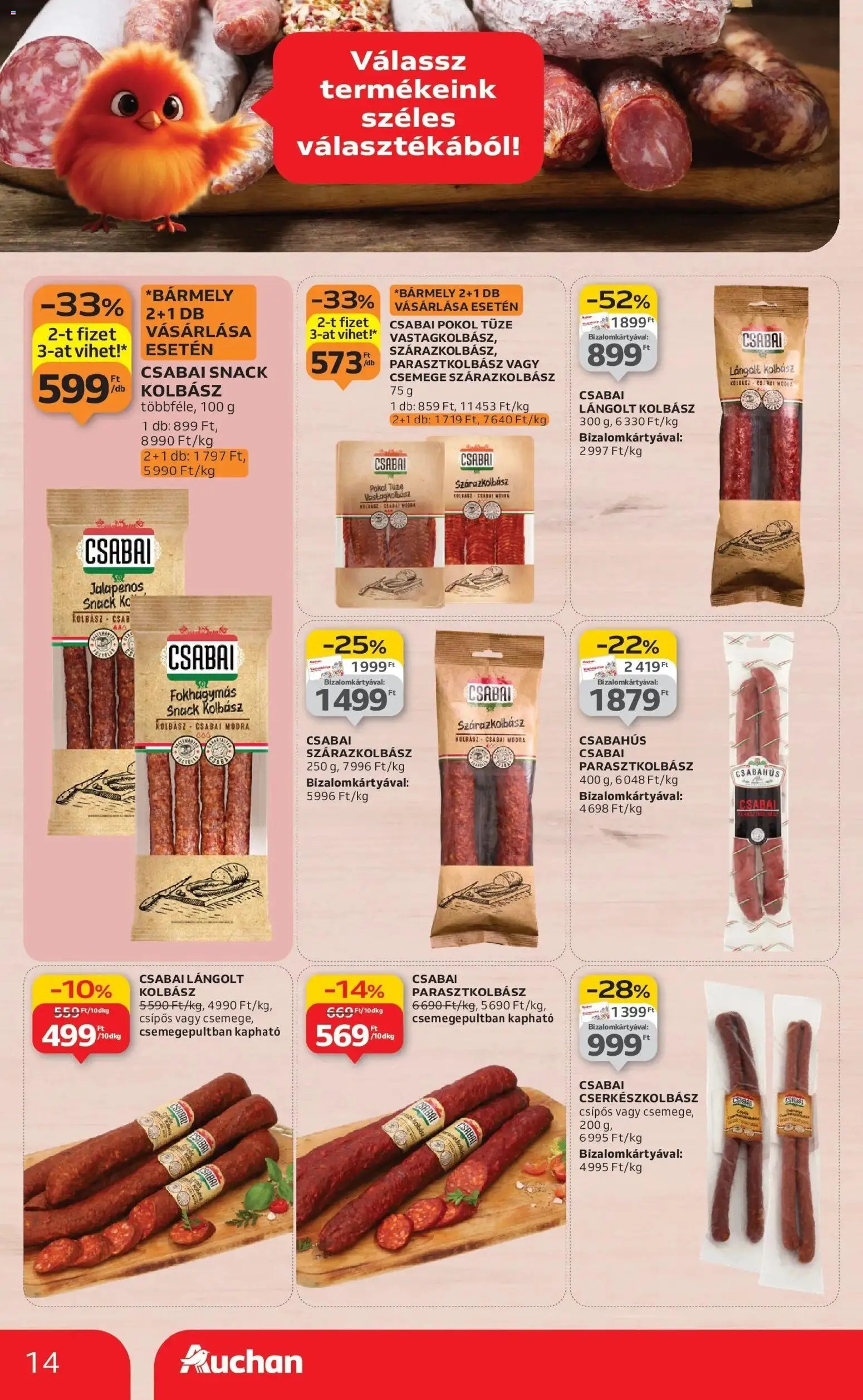 Auchan újság 2025.10.24. Szeged Akciós újság Auchan (2025-10-24 - 2025-10-29)