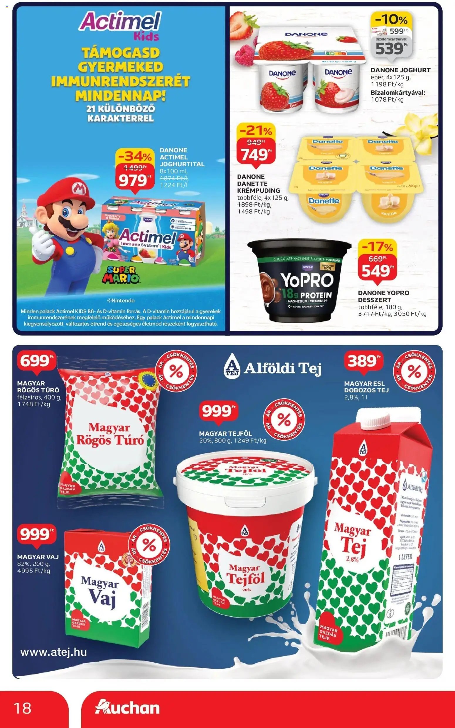Auchan újság 2025.10.24. Szeged Akciós újság Auchan (2025-10-24 - 2025-10-29)