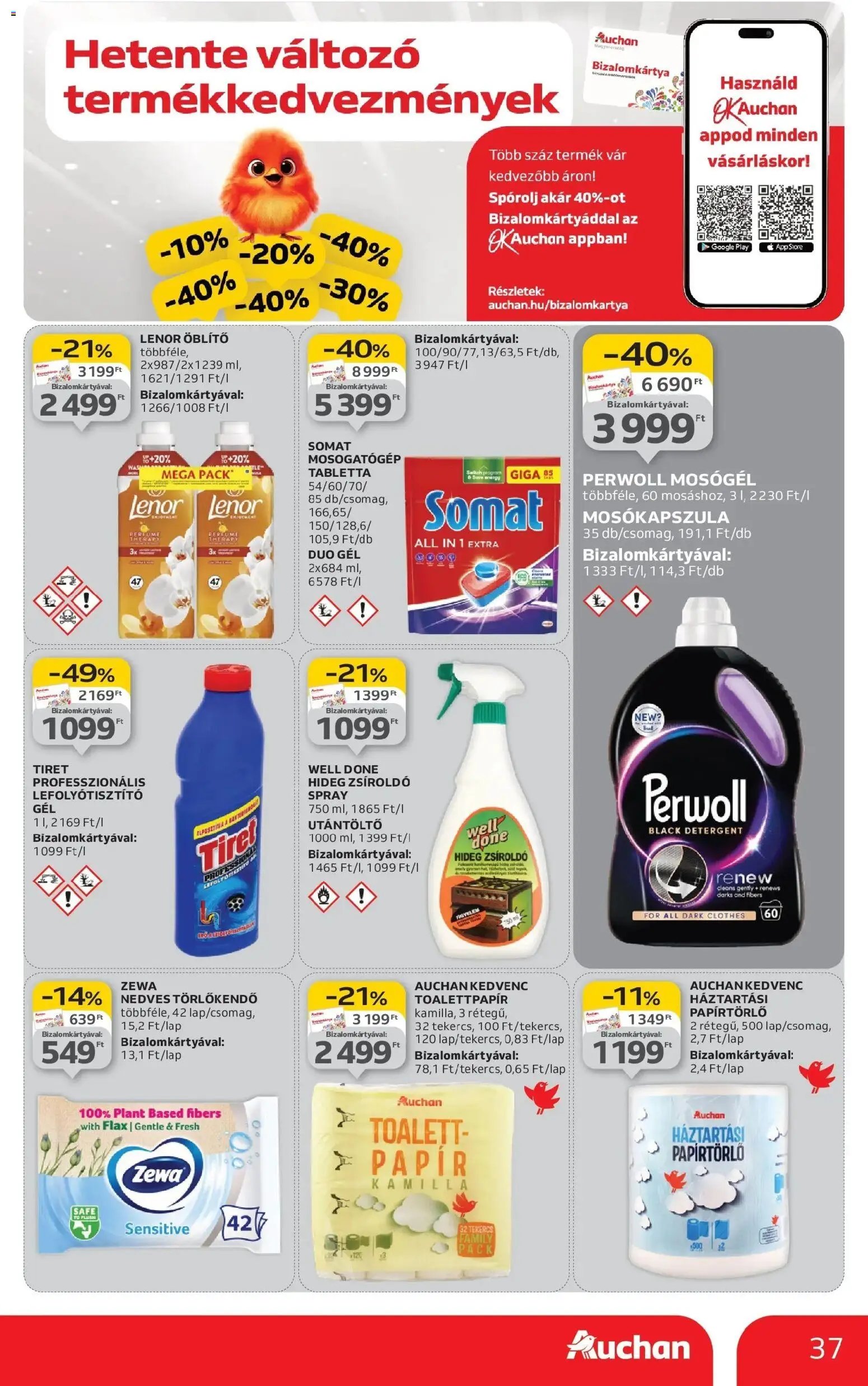 Auchan újság 2025.10.24. Szeged Akciós újság Auchan (2025-10-24 - 2025-10-29)