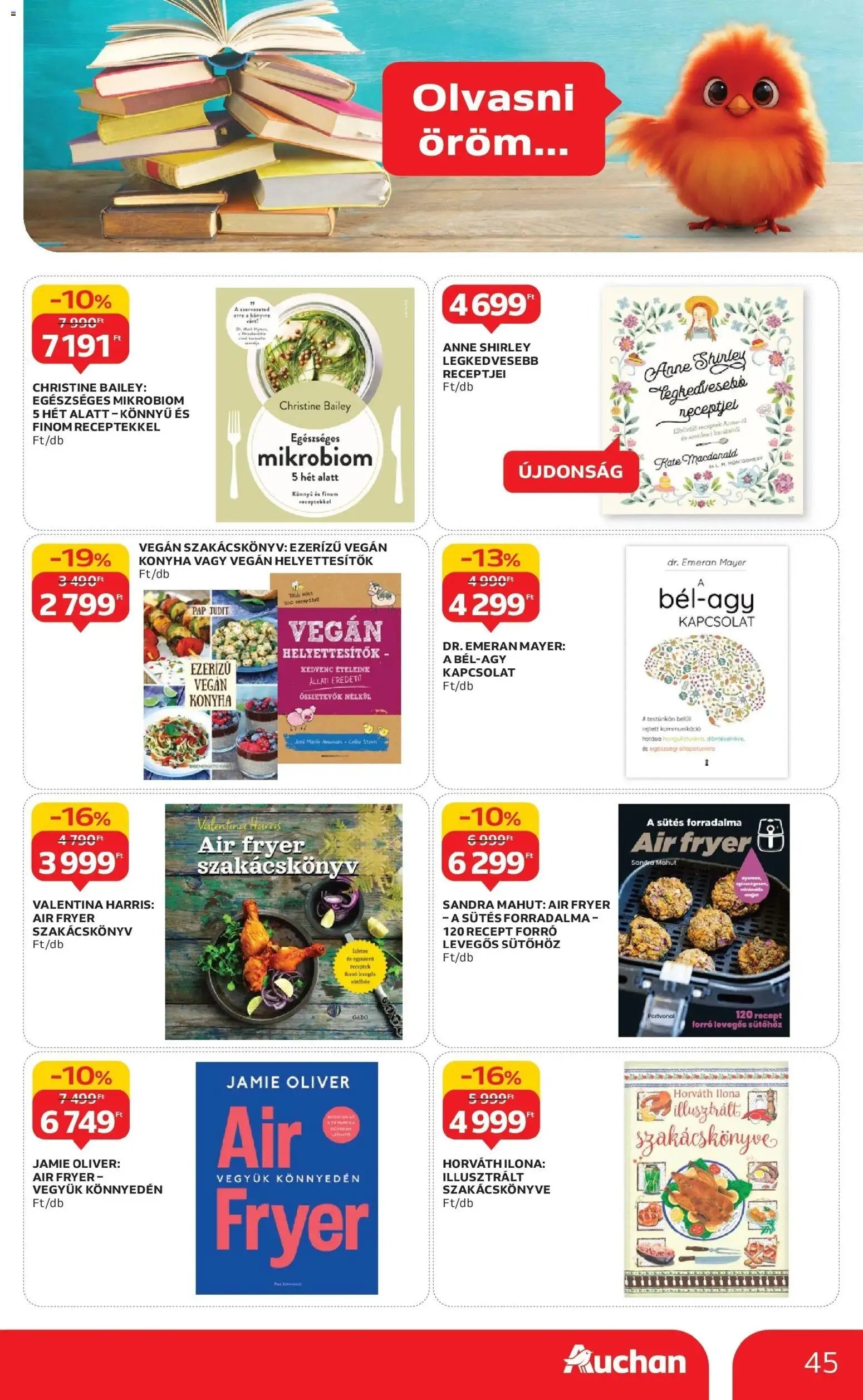 Auchan újság 2025.10.24. Szeged Akciós újság Auchan (2025-10-24 - 2025-10-29)