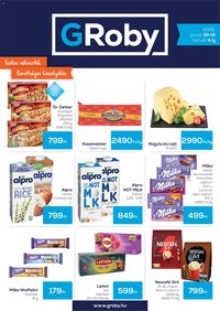 G'Roby újság 2026.01.22. Akciós újság G'Roby (2026-01-22 - 2026-02-04)