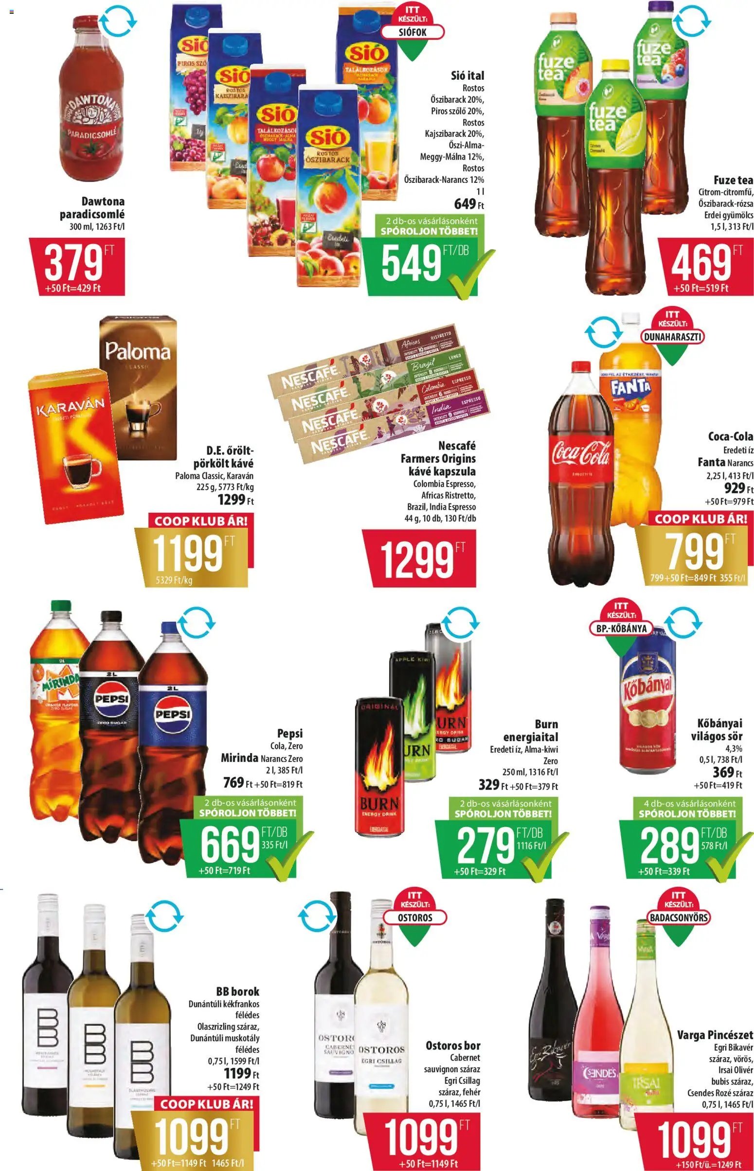 COOP újság 2026.10.08. COOP - Szuper Plus / Alföld Pro-Coop