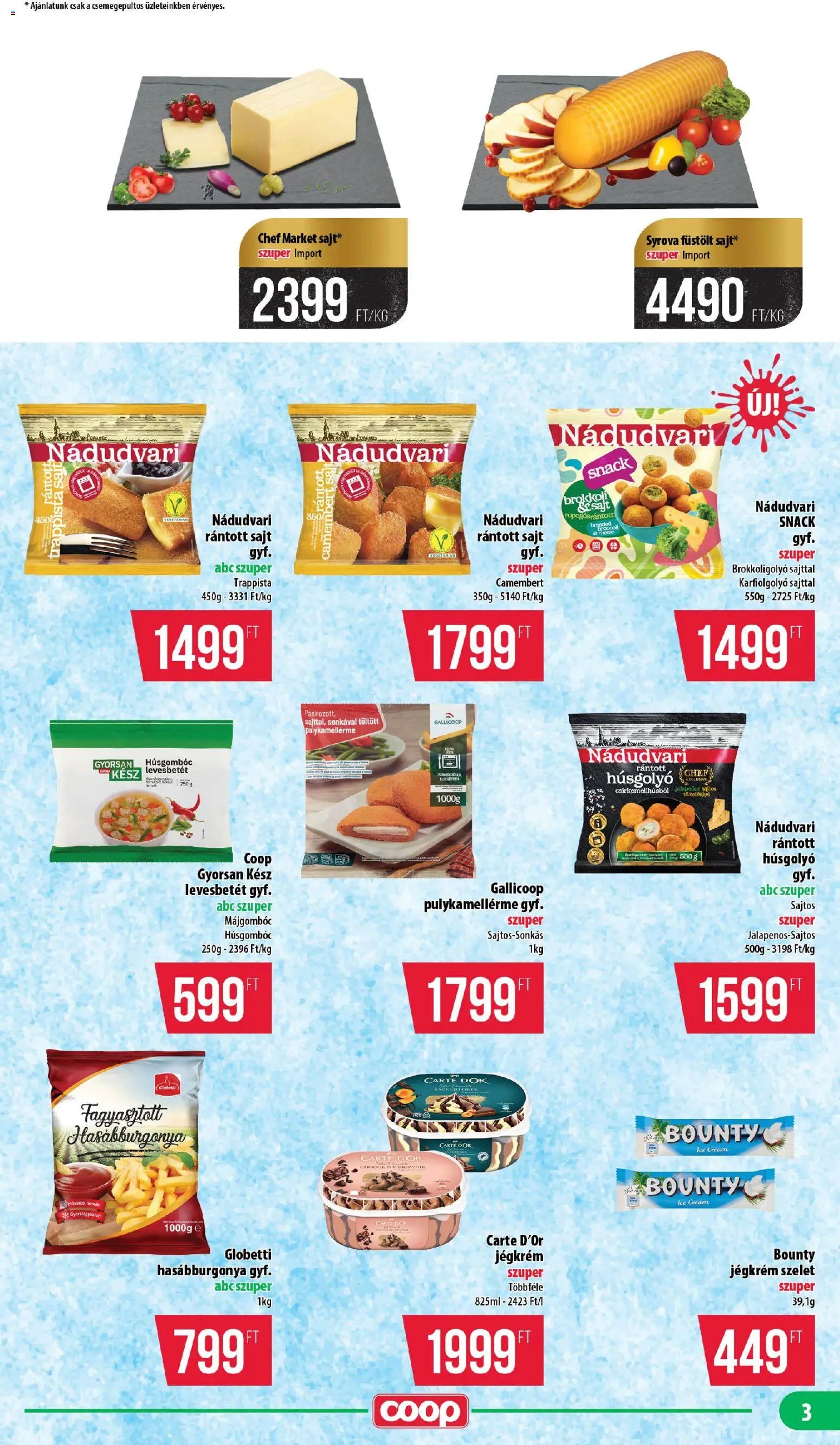 COOP újság 2026.04.16. COOP - Mini & Abc & Szuper / Nyírzem (2026-04-16 - 2026-04-22)