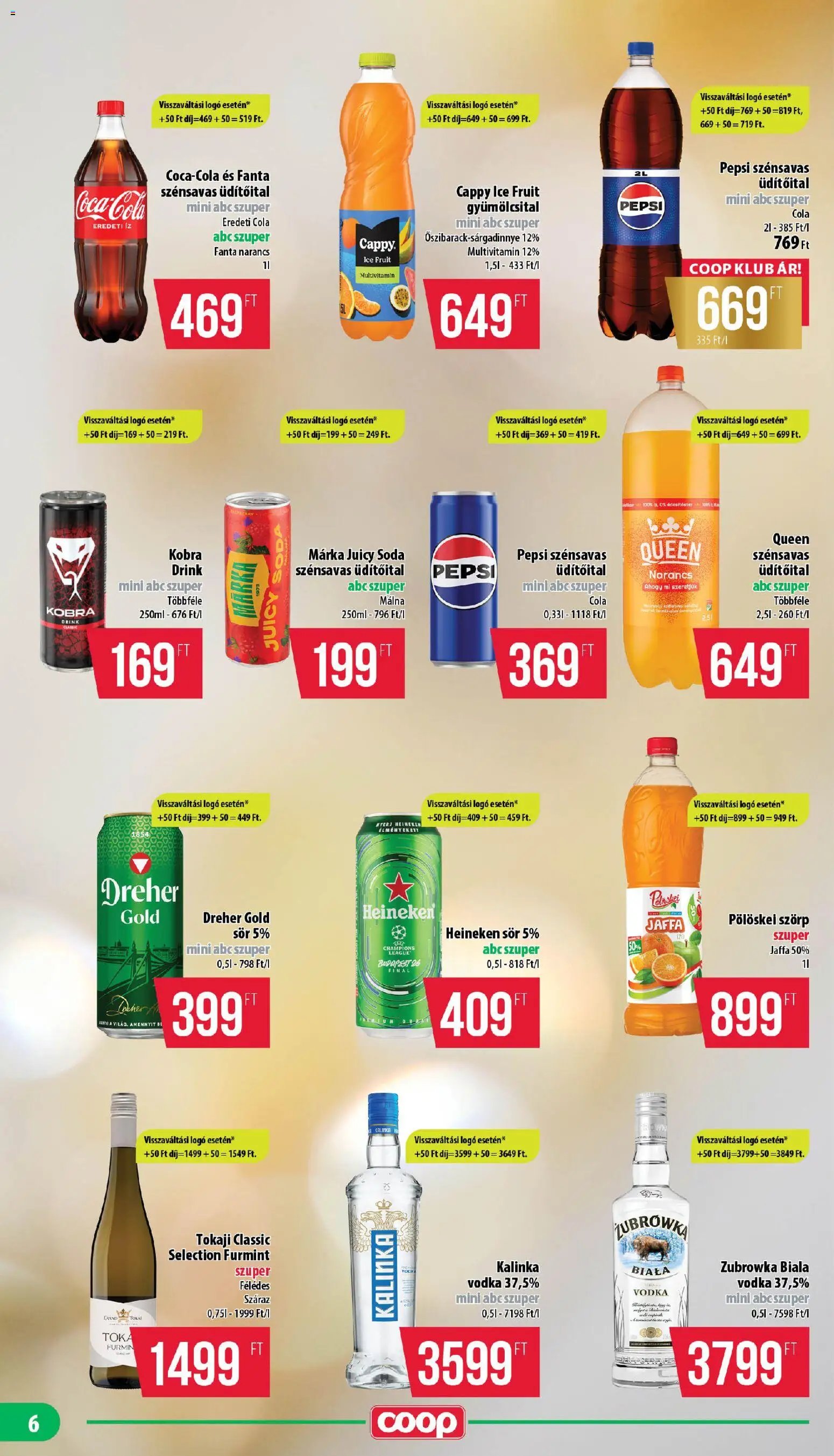 COOP újság 2026.04.16. COOP - Mini & Abc & Szuper / Nyírzem (2026-04-16 - 2026-04-22)