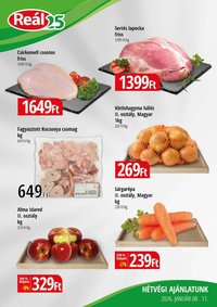 Reál újság 2026.01.08. Bevásárló hétvége - Pest megye (2026-01-08 - 2026-01-11)