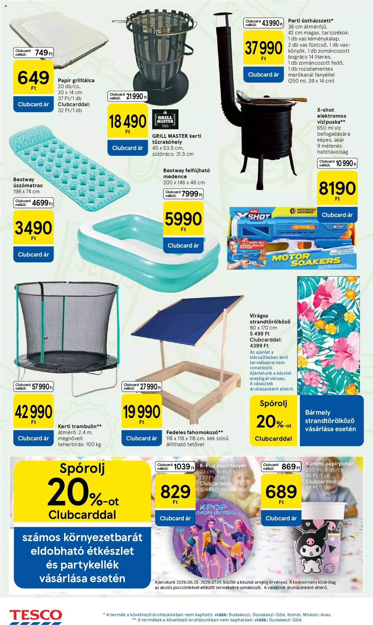 Tesco újság 2026.06.25. Tesco aktuális akciós újság