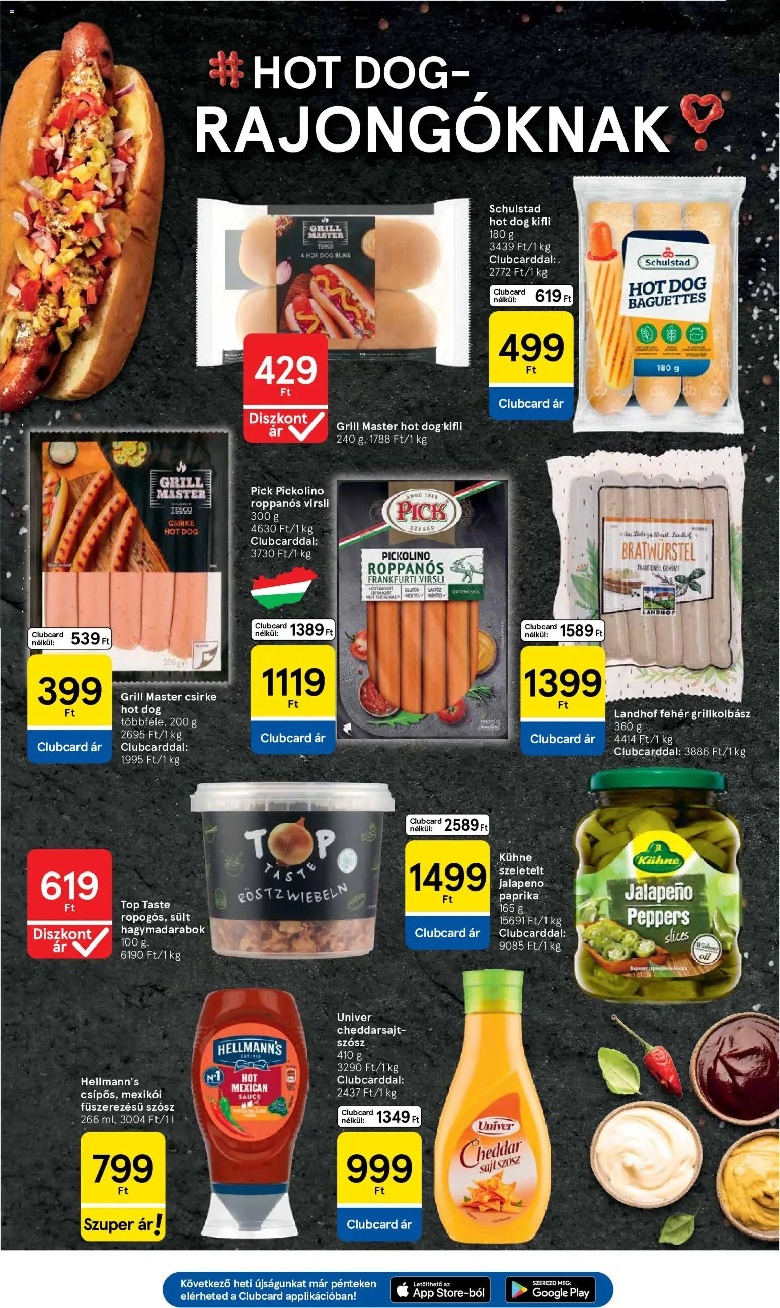 Tesco újság 2026.06.25. Tesco aktuális akciós újság