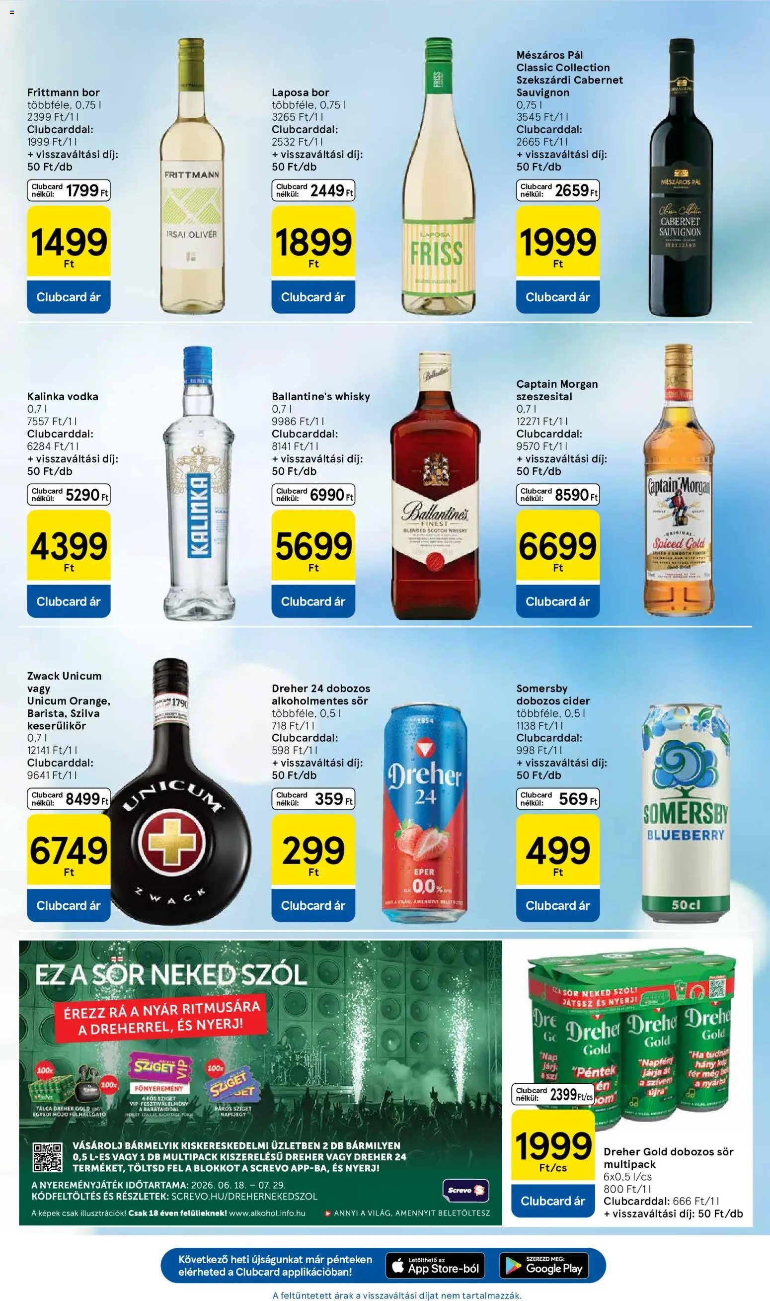 Tesco újság 2026.06.25. Tesco aktuális akciós újság