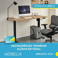 Möbelix újság 2026.07.01. Möbelix akciós újság