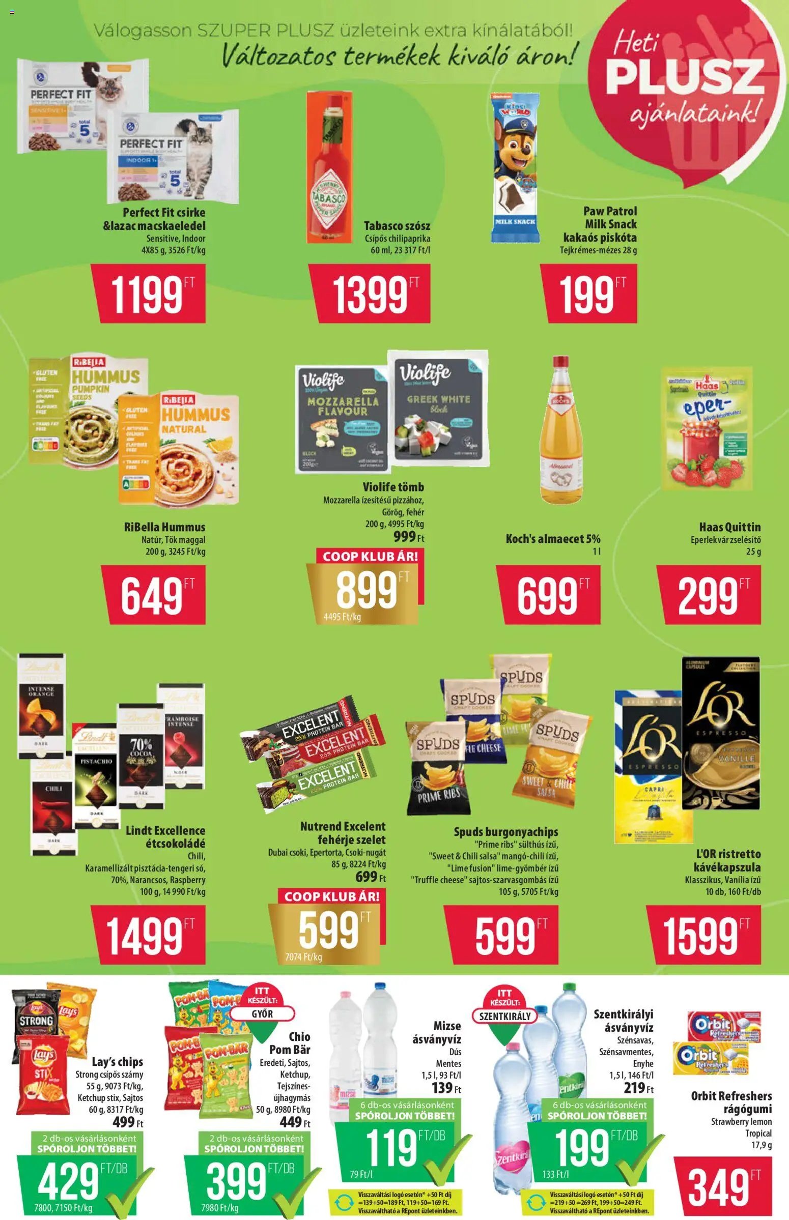 COOP újság 2026.04.30. COOP - Észak Kelet Pro-Coop Zrt - Szuper Plusz (2026-04-30 - 2026-05-06)