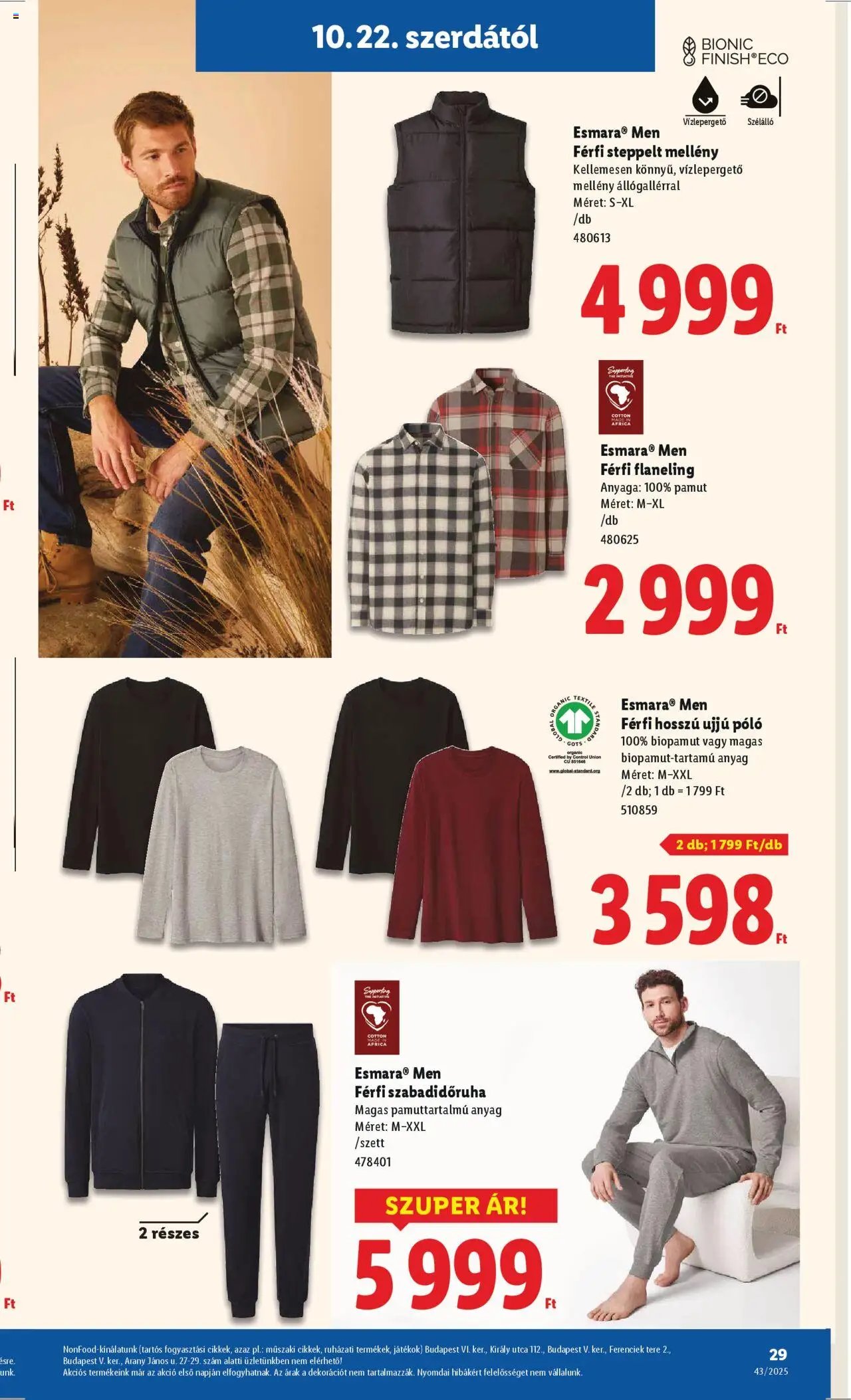 Lidl újság 2025.10.22. Akciós újság Lidl (2025-10-22 - 2025-10-29)