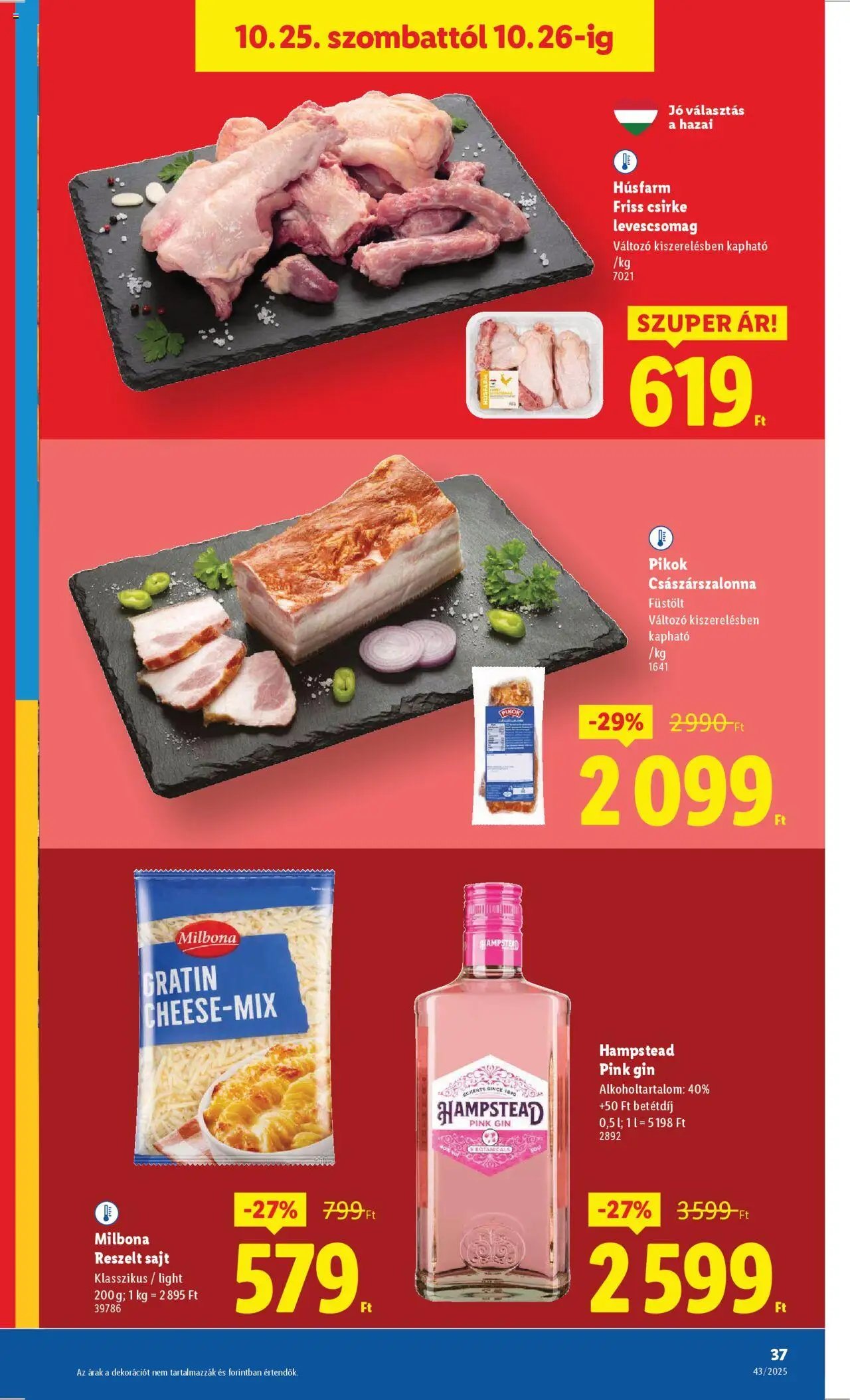 Lidl újság 2025.10.22. Akciós újság Lidl (2025-10-22 - 2025-10-29)