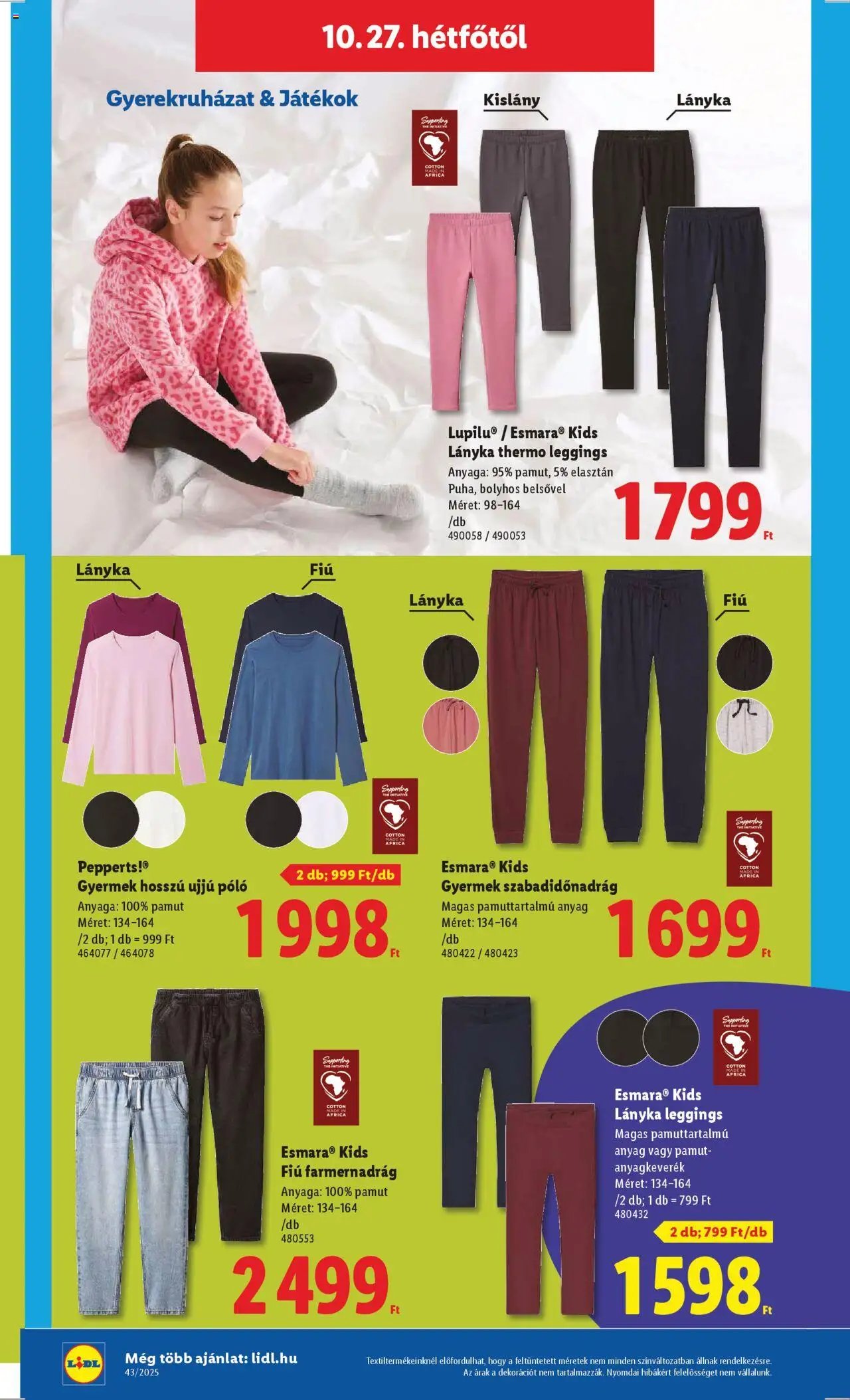 Lidl újság 2025.10.22. Akciós újság Lidl (2025-10-22 - 2025-10-29)