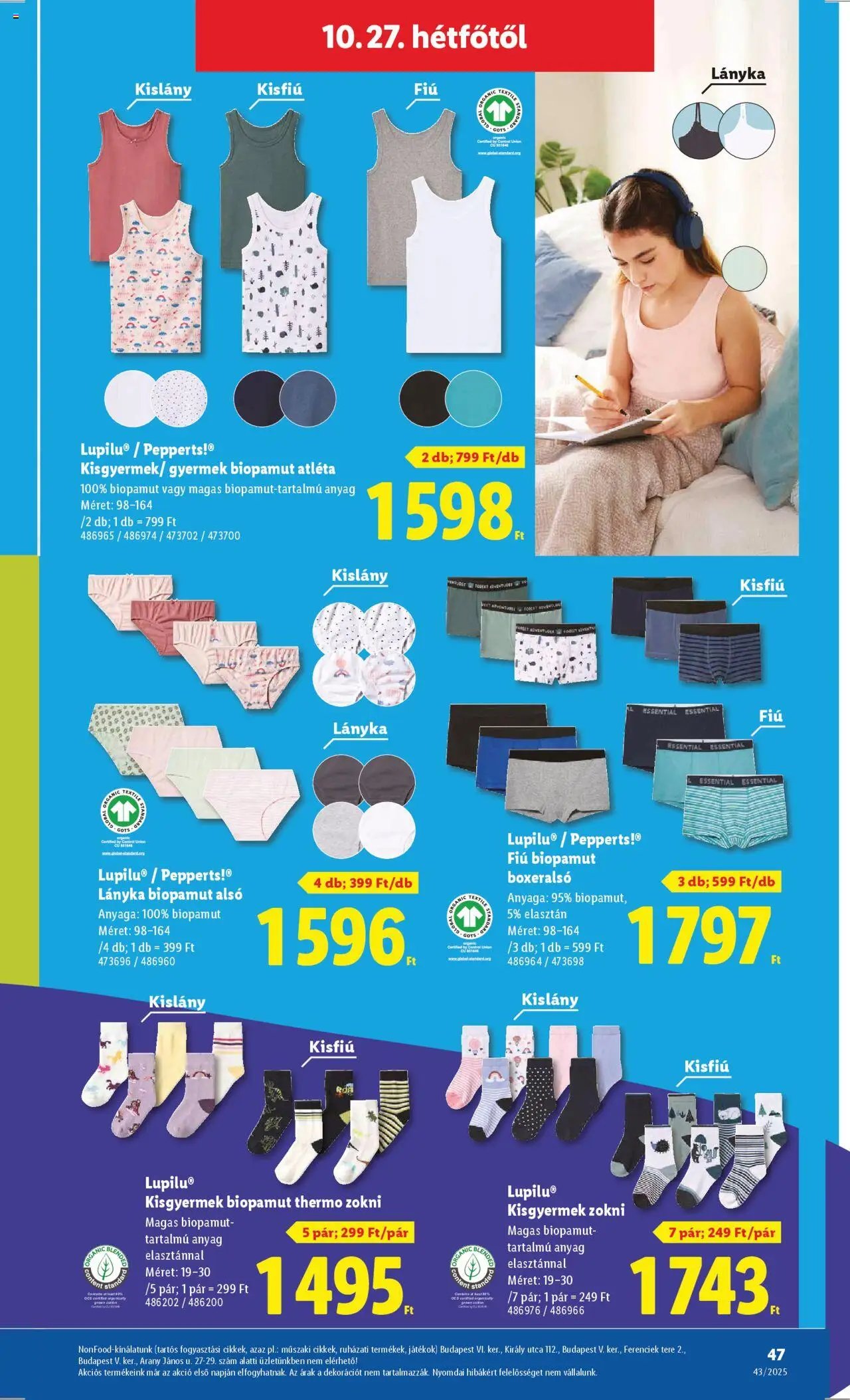 Lidl újság 2025.10.22. Akciós újság Lidl (2025-10-22 - 2025-10-29)