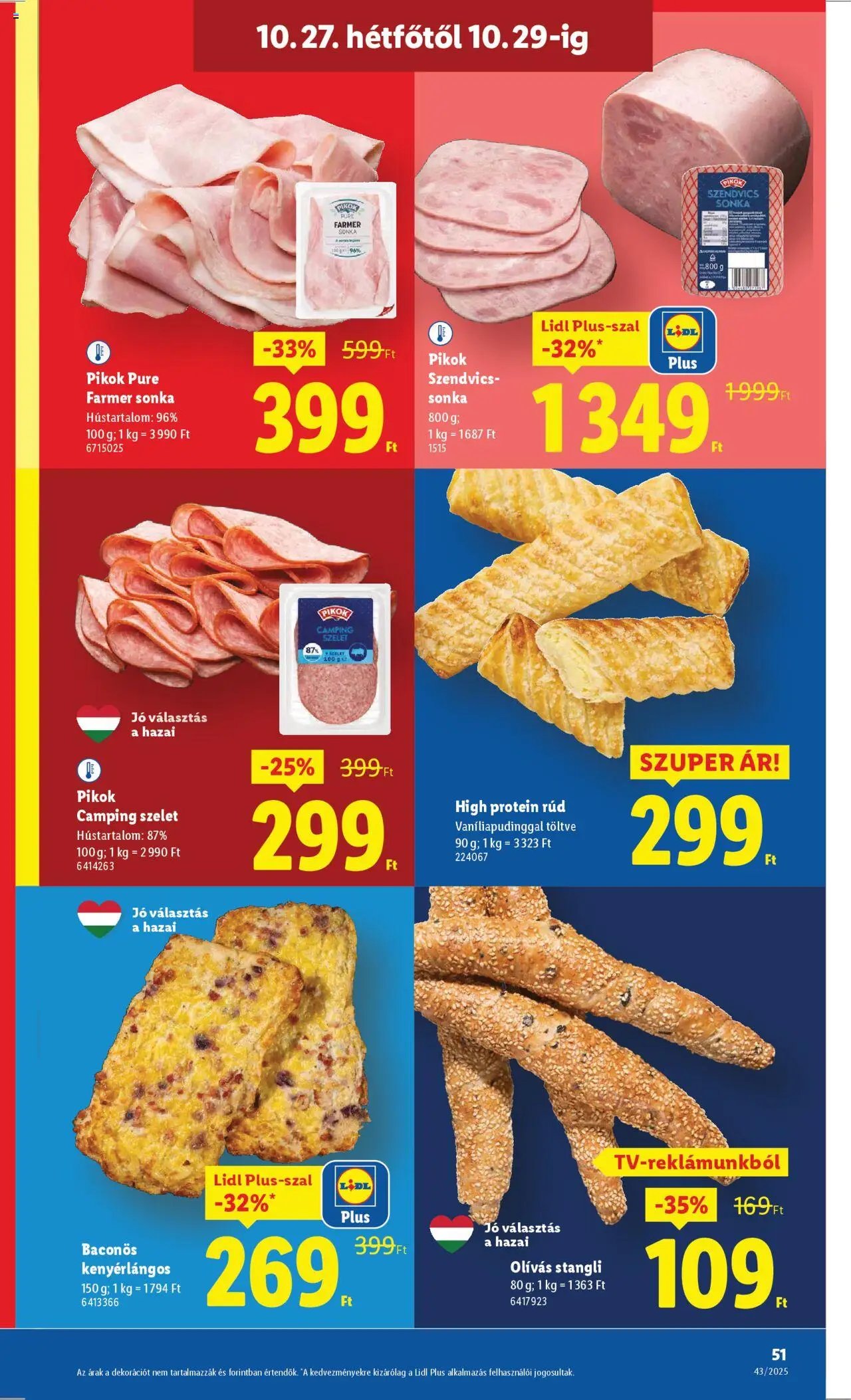 Lidl újság 2025.10.22. Akciós újság Lidl (2025-10-22 - 2025-10-29)