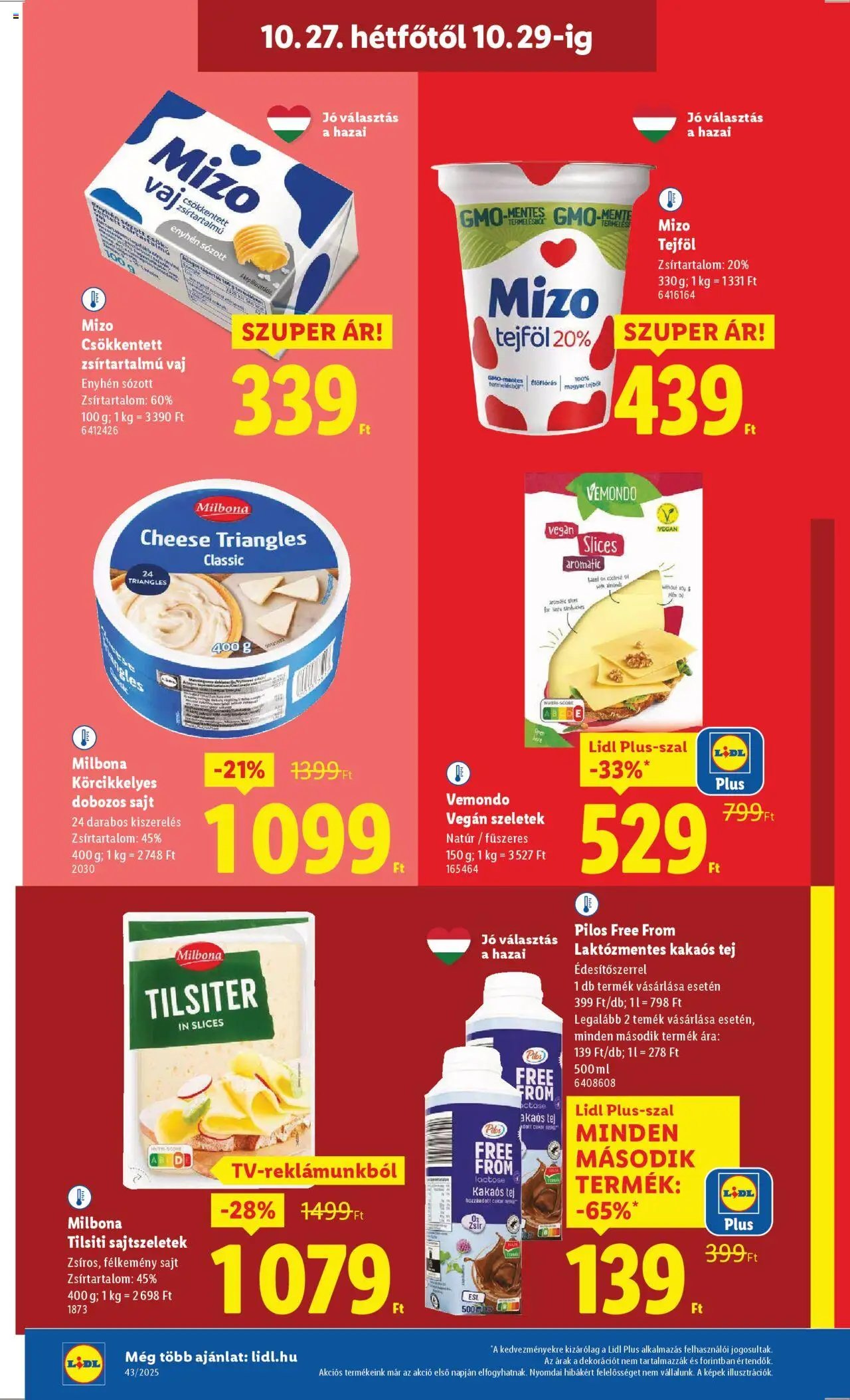 Lidl újság 2025.10.22. Akciós újság Lidl (2025-10-22 - 2025-10-29)