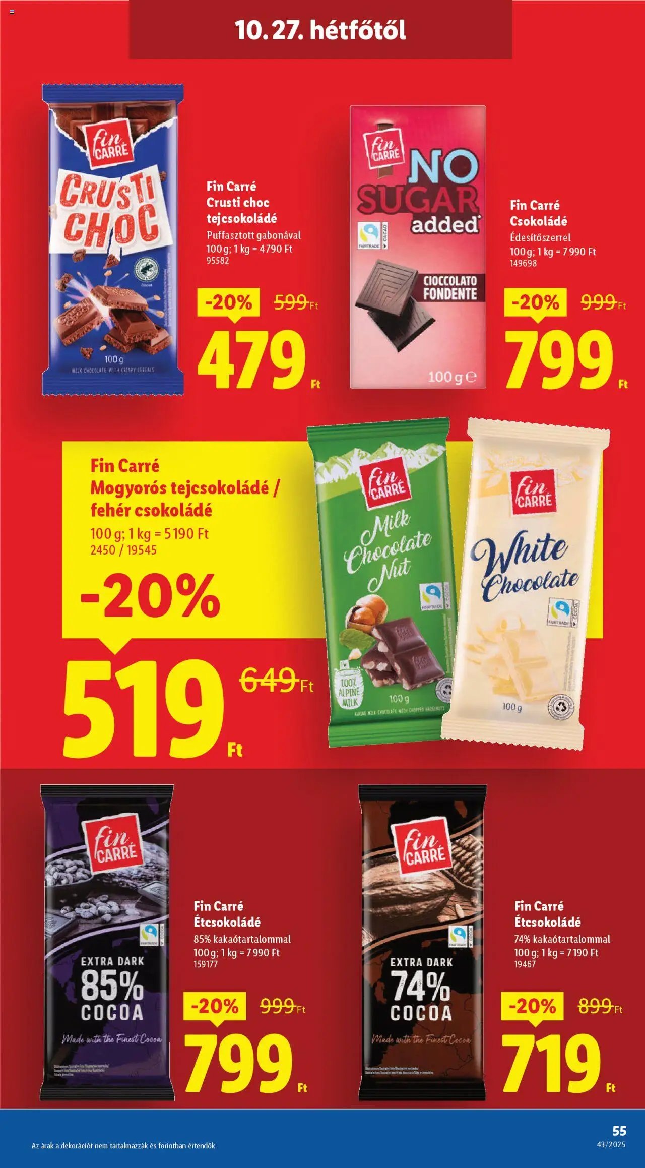 Lidl újság 2025.10.22. Akciós újság Lidl (2025-10-22 - 2025-10-29)