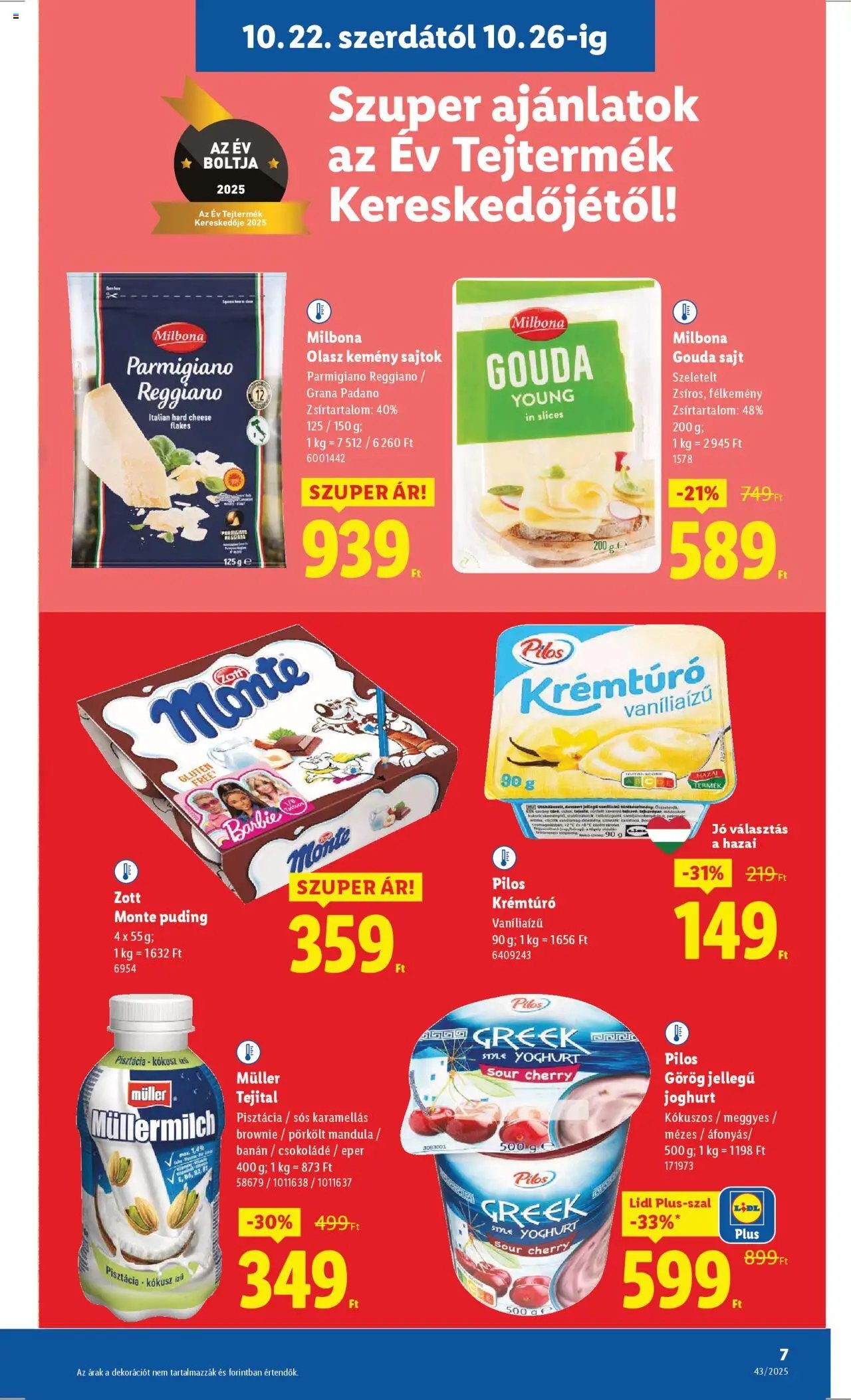Lidl újság 2025.10.22. Akciós újság Lidl (2025-10-22 - 2025-10-29)