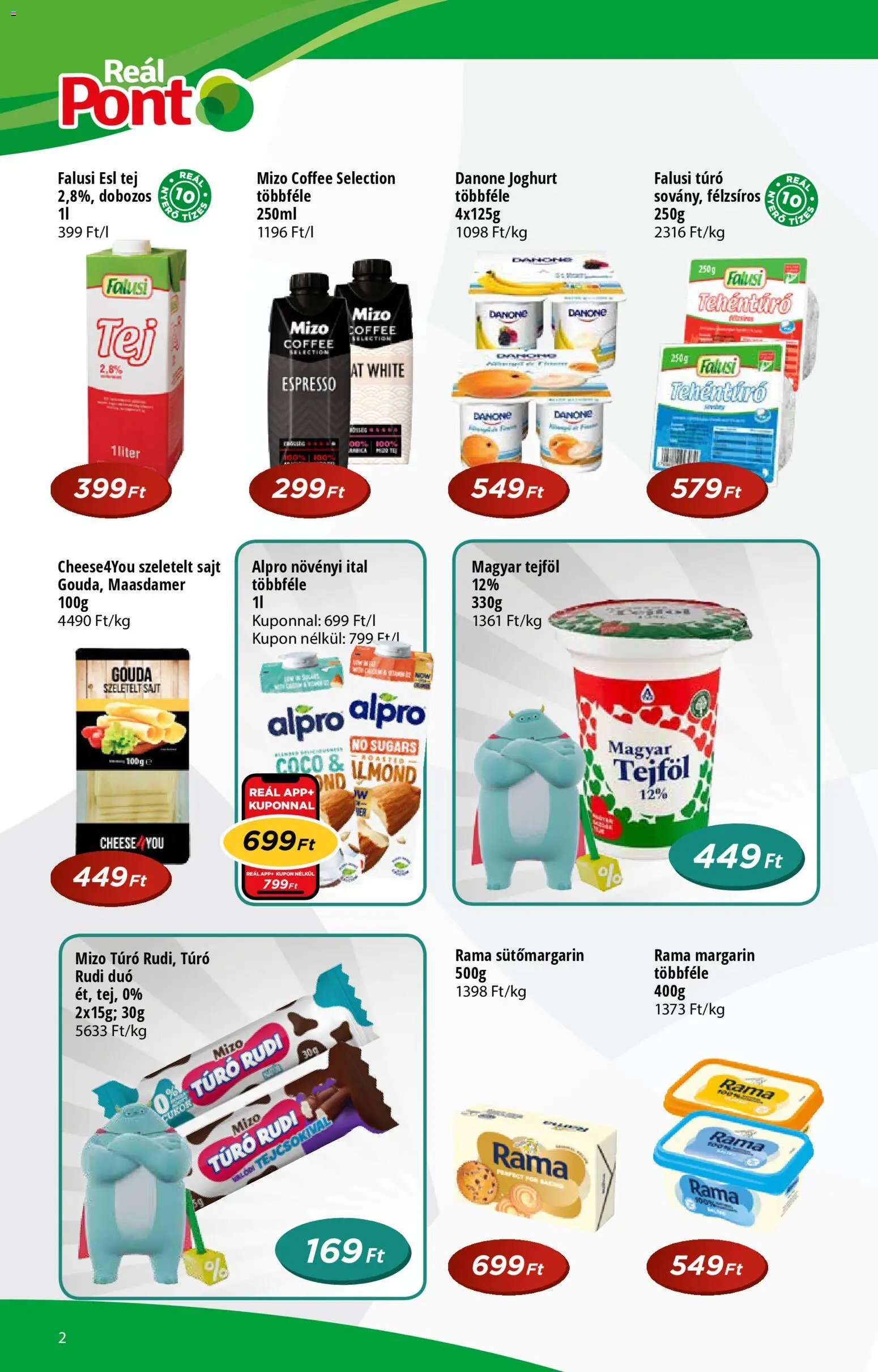 Reál újság 2025.10.29. Akciós újság Pont (2025-10-29 - 2025-11-09)