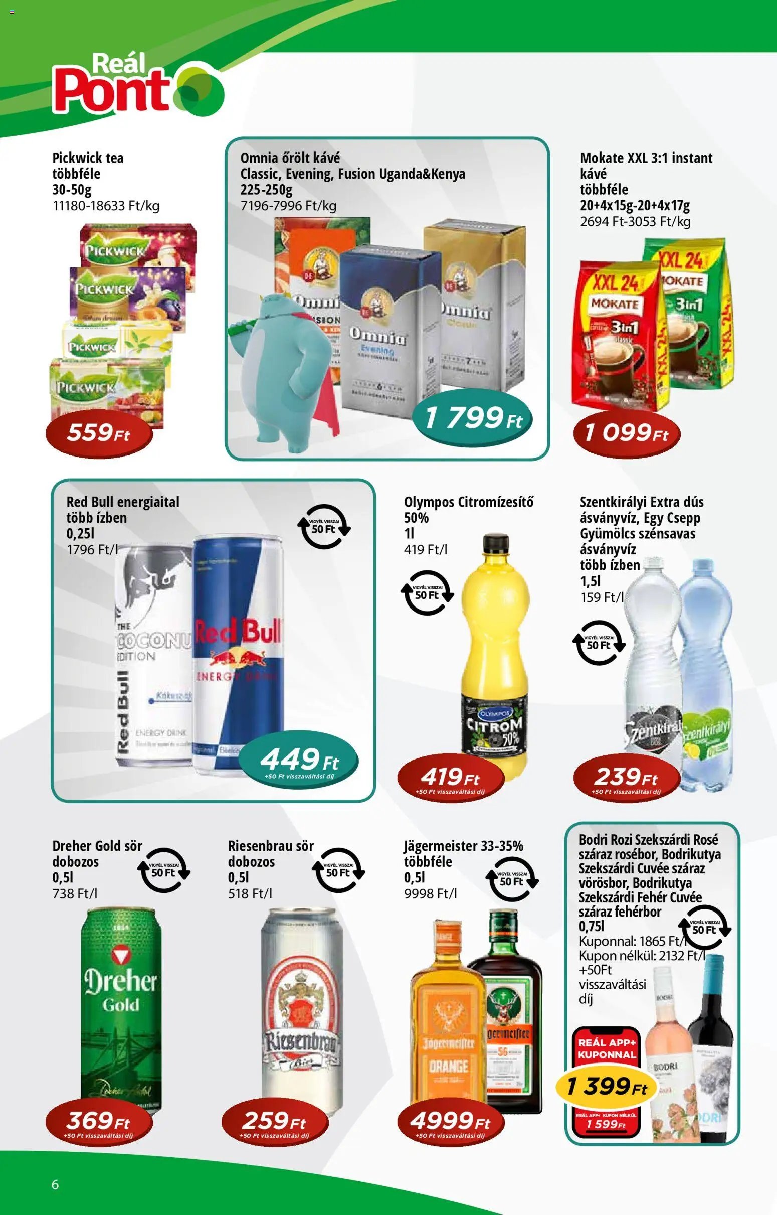 Reál újság 2025.10.29. Akciós újság Pont (2025-10-29 - 2025-11-09)