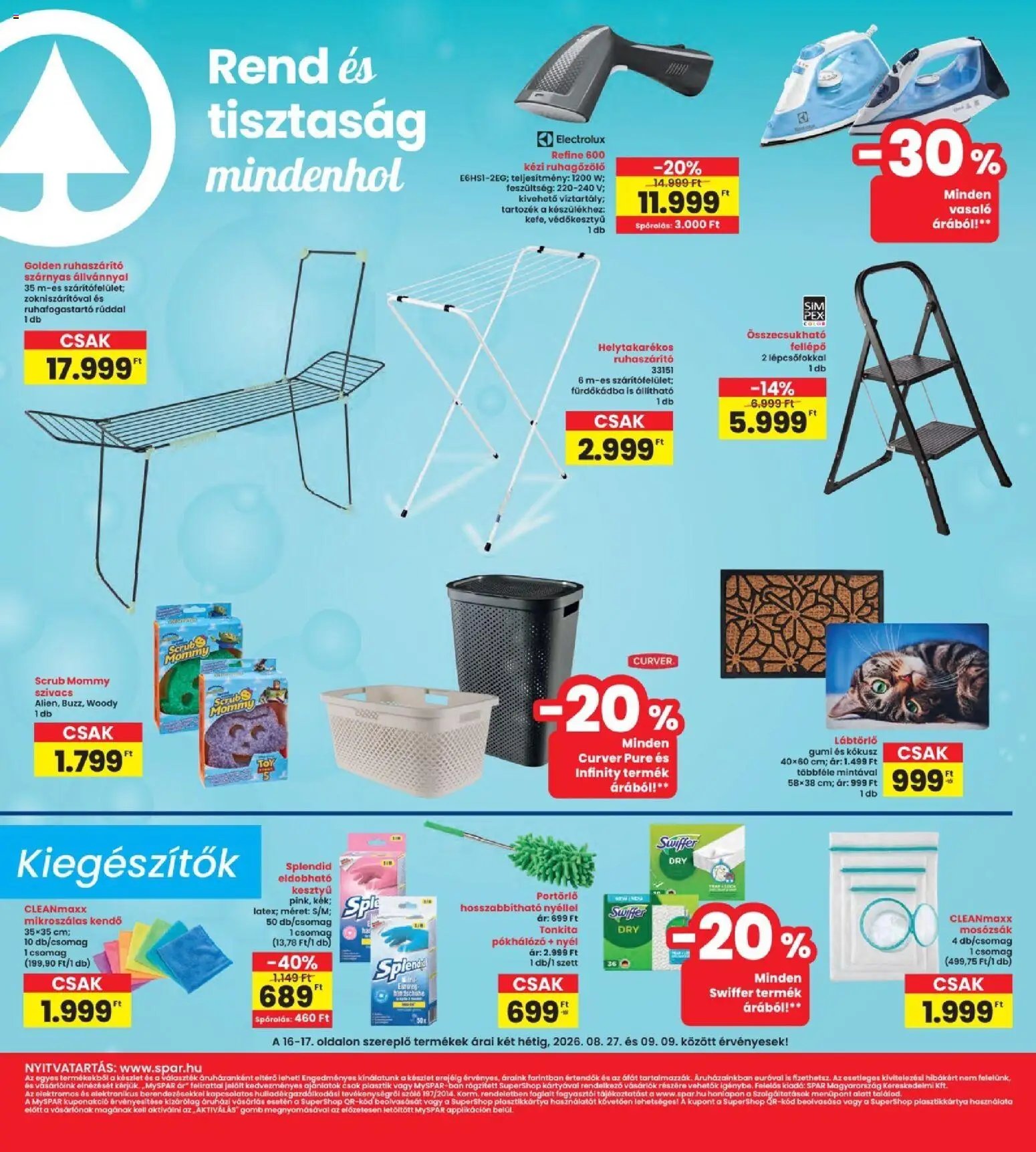 Interspar újság 2026.08.27. Interspar akciós újság