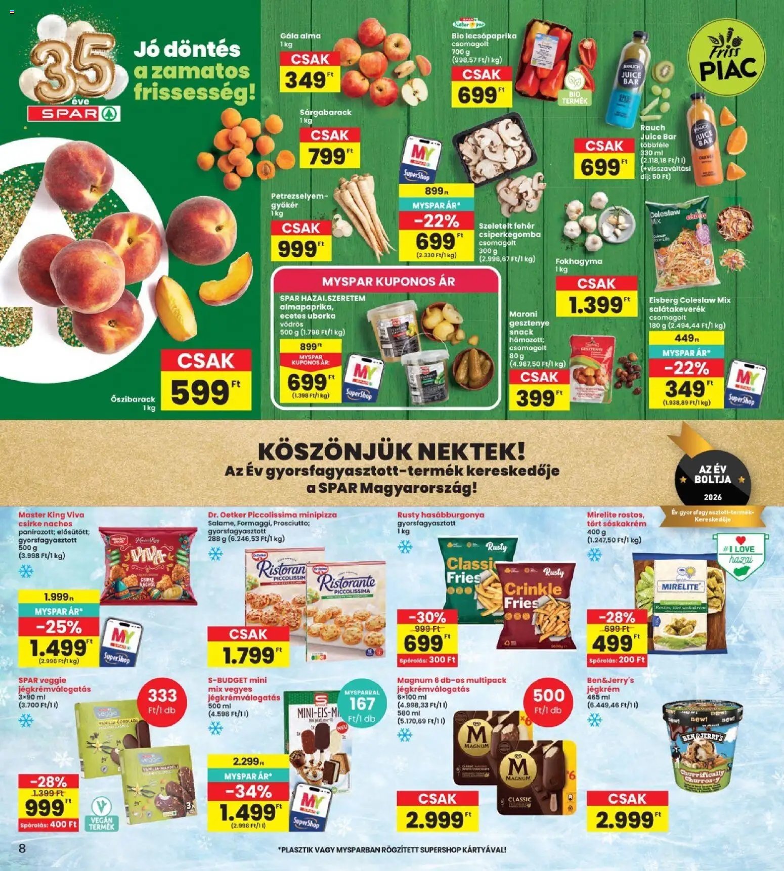 Interspar újság 2026.08.27. Interspar akciós újság