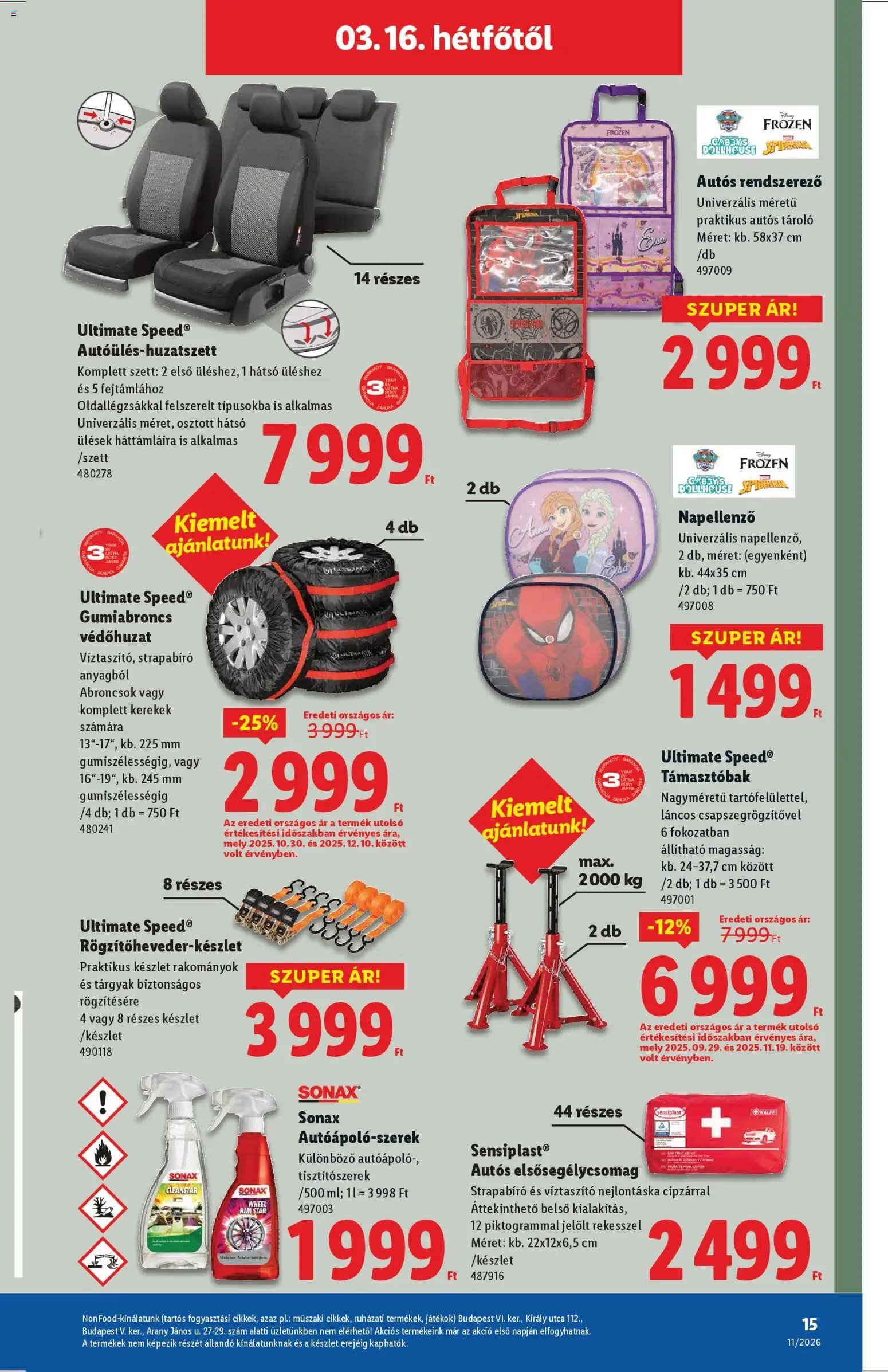 Lidl újság 2026.03.12. Lidl Nonfood kínálatunk (2026-03-12 - 2026-03-18)