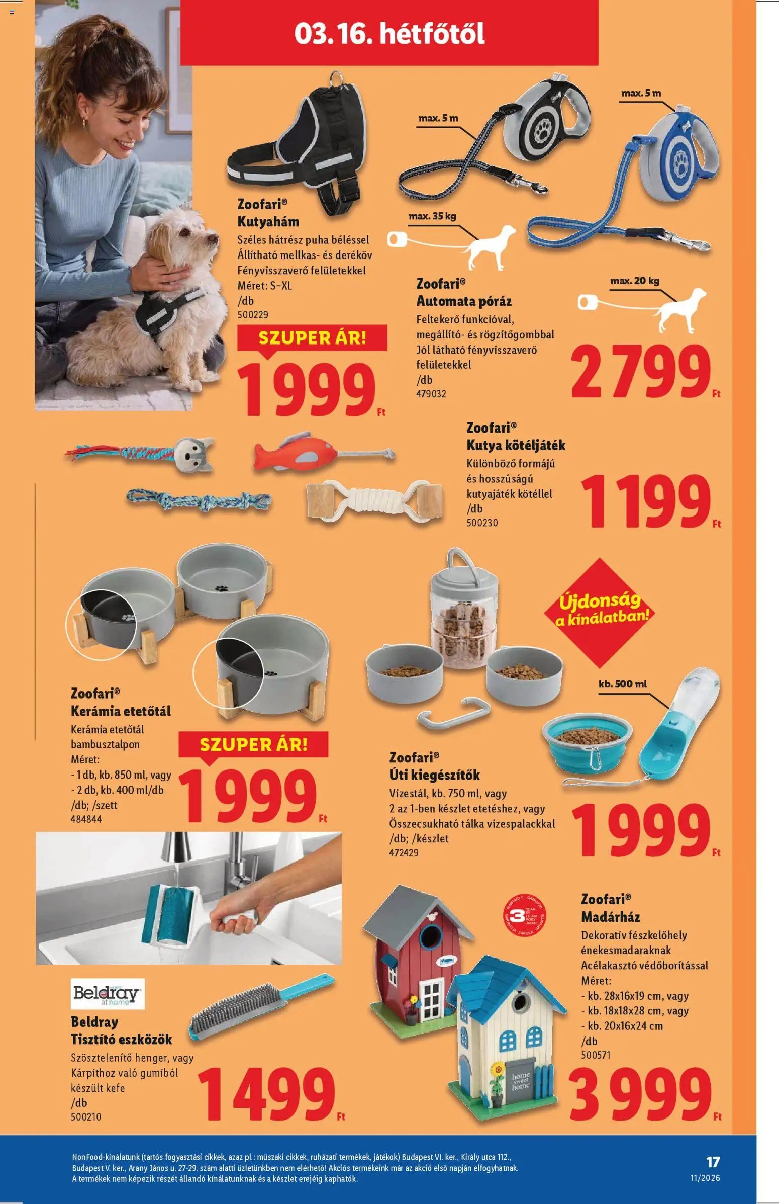 Lidl újság 2026.03.12. Lidl Nonfood kínálatunk (2026-03-12 - 2026-03-18)